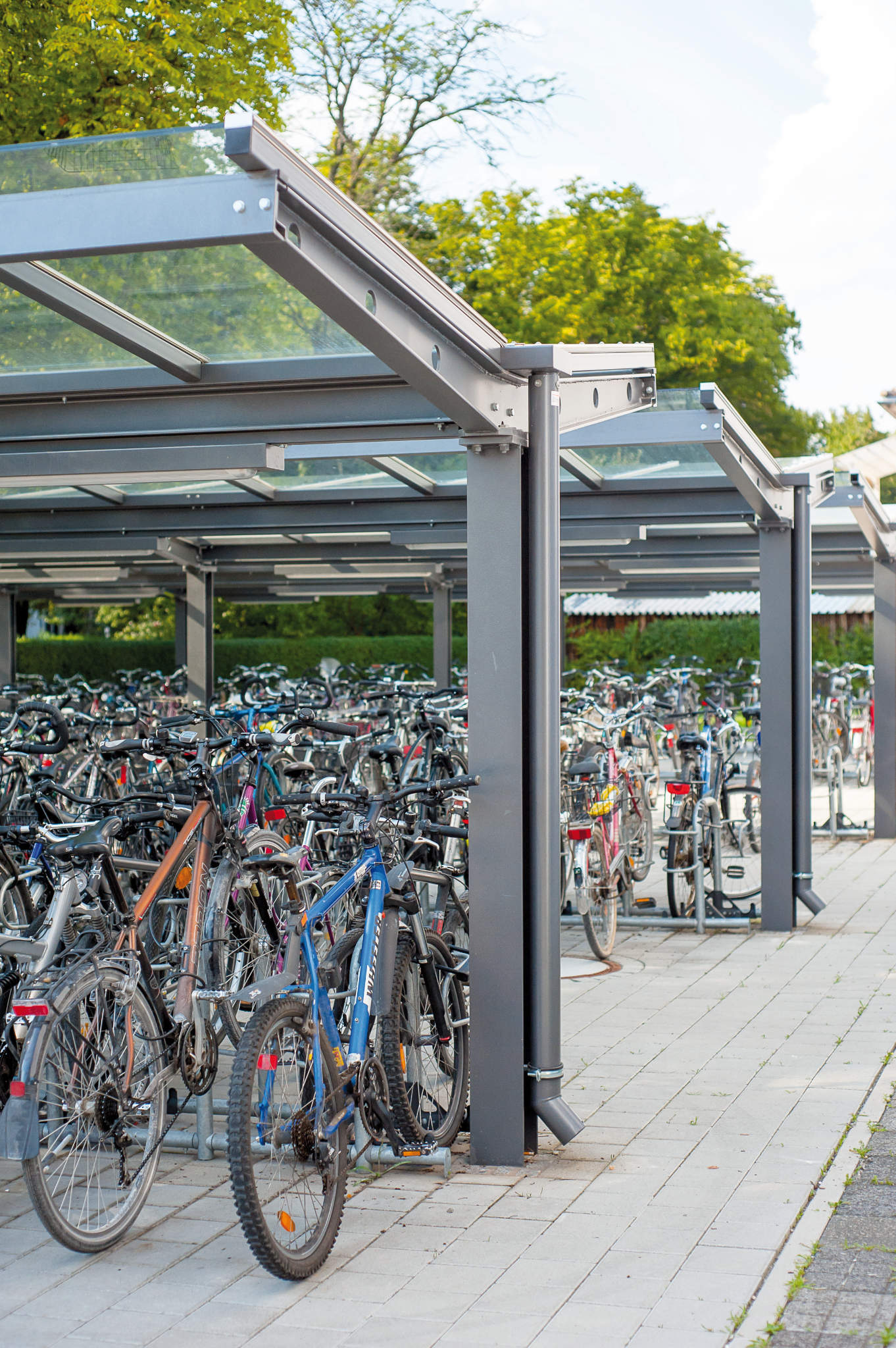Fahrradüberdachung DOMINO Fahrradüberdachungen - DOMINO