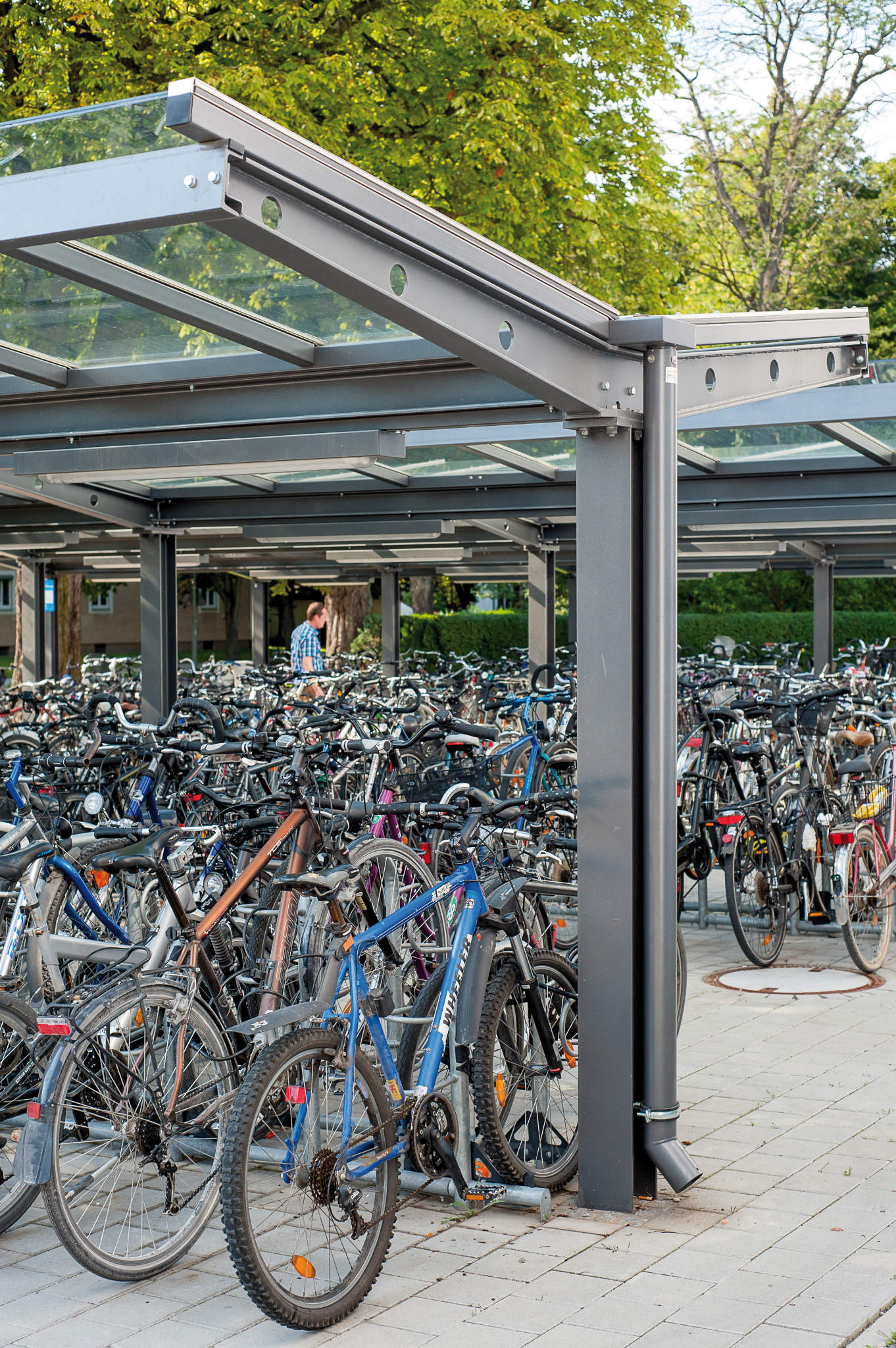 Fahrradüberdachung DOMINO Fahrradüberdachungen - DOMINO