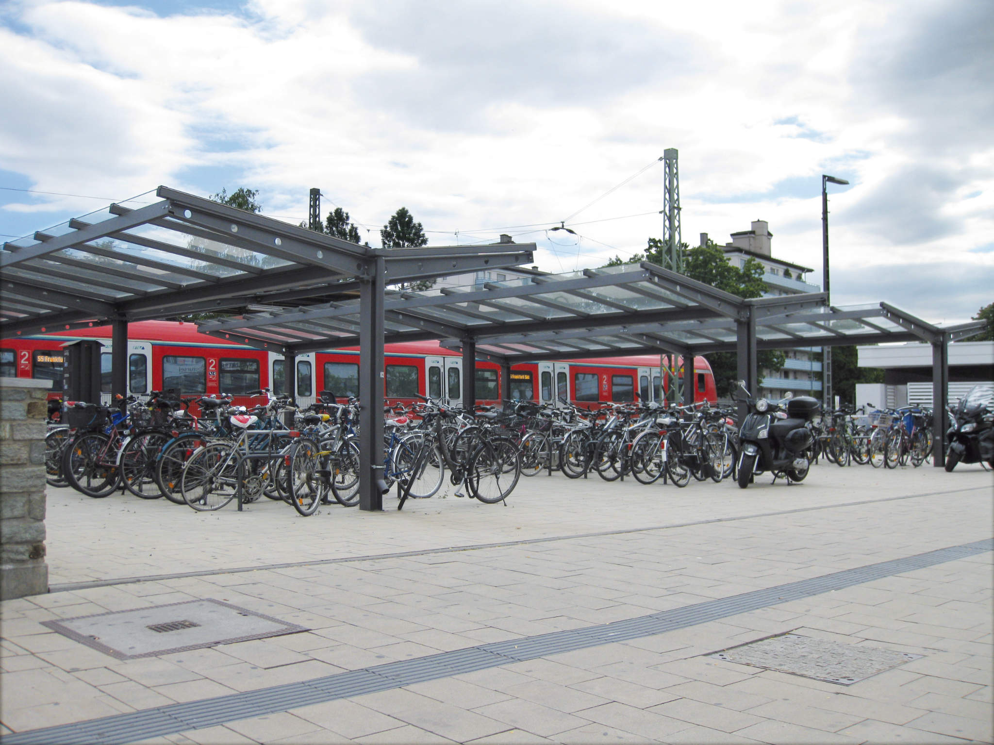 Fahrradüberdachung DOMINO Fahrradüberdachungen - DOMINO