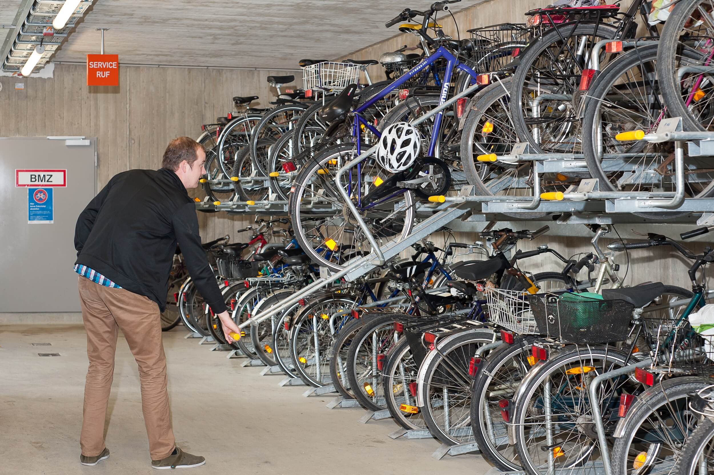 Fahrradständer & Fahrradparker - DOPPELSTOCKPARKER