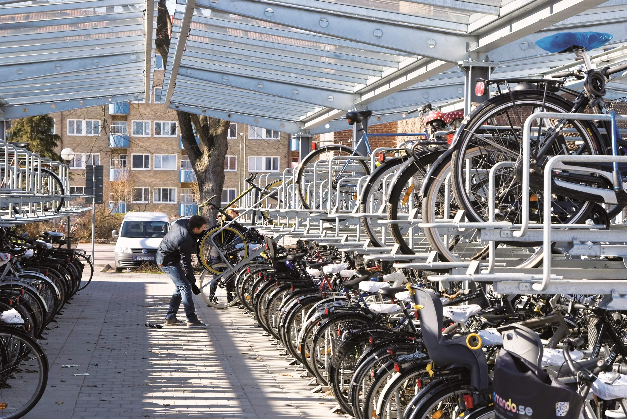 Fahrradständer & Fahrradparker - DOPPELSTOCKPARKER