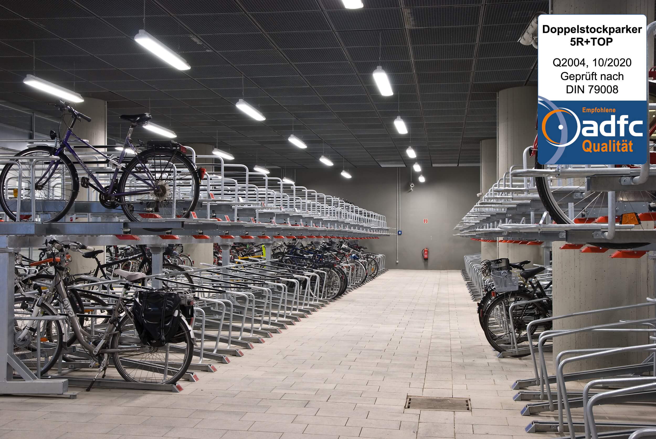 Fahrradständer & Fahrradparker - DOPPELSTOCKPARKER