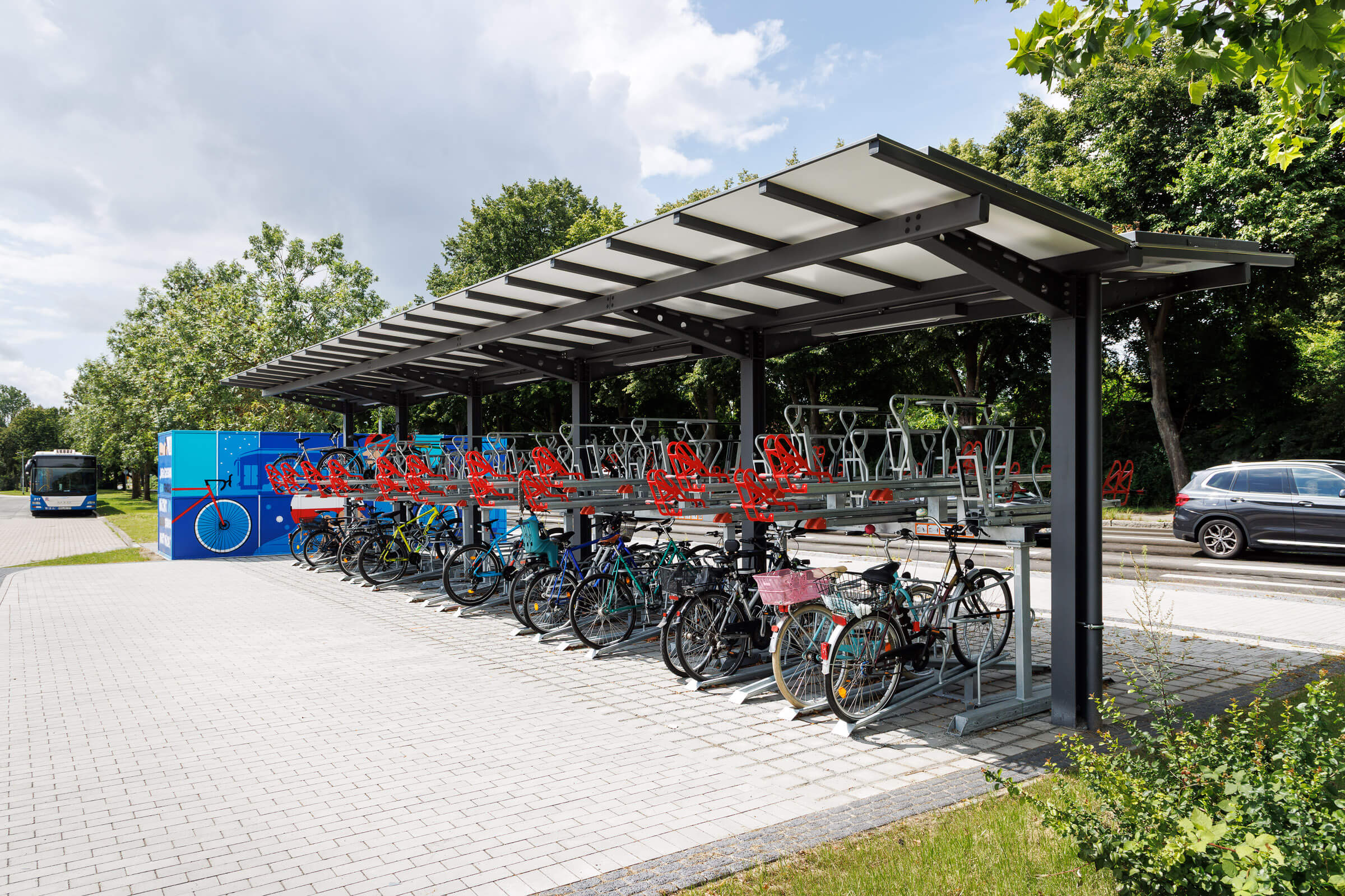 Fahrradständer & Fahrradparker - DOPPELSTOCKPARKER