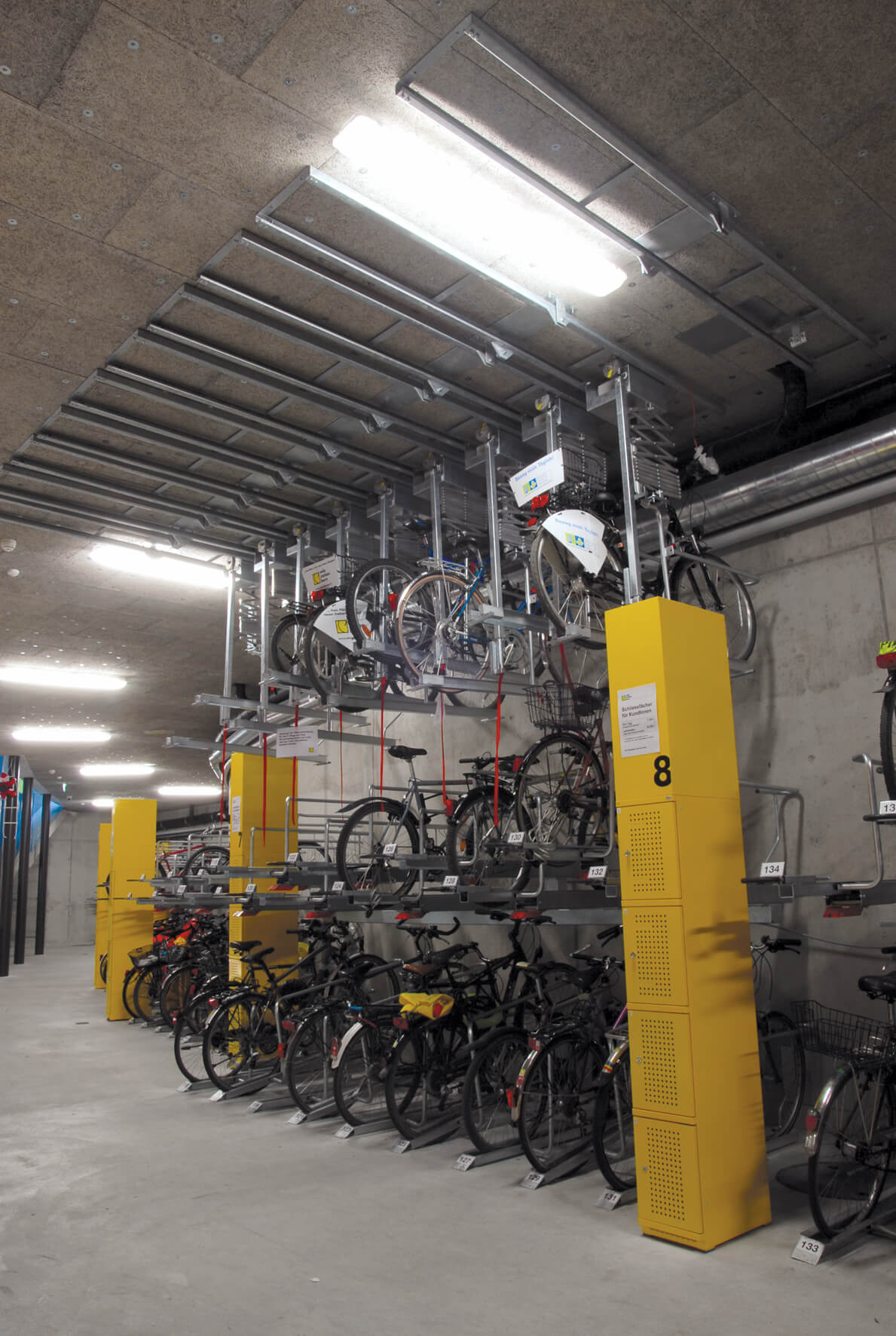 Fahrradparker DREIPLUS 3 Ebenen Parker - DREIPLUS