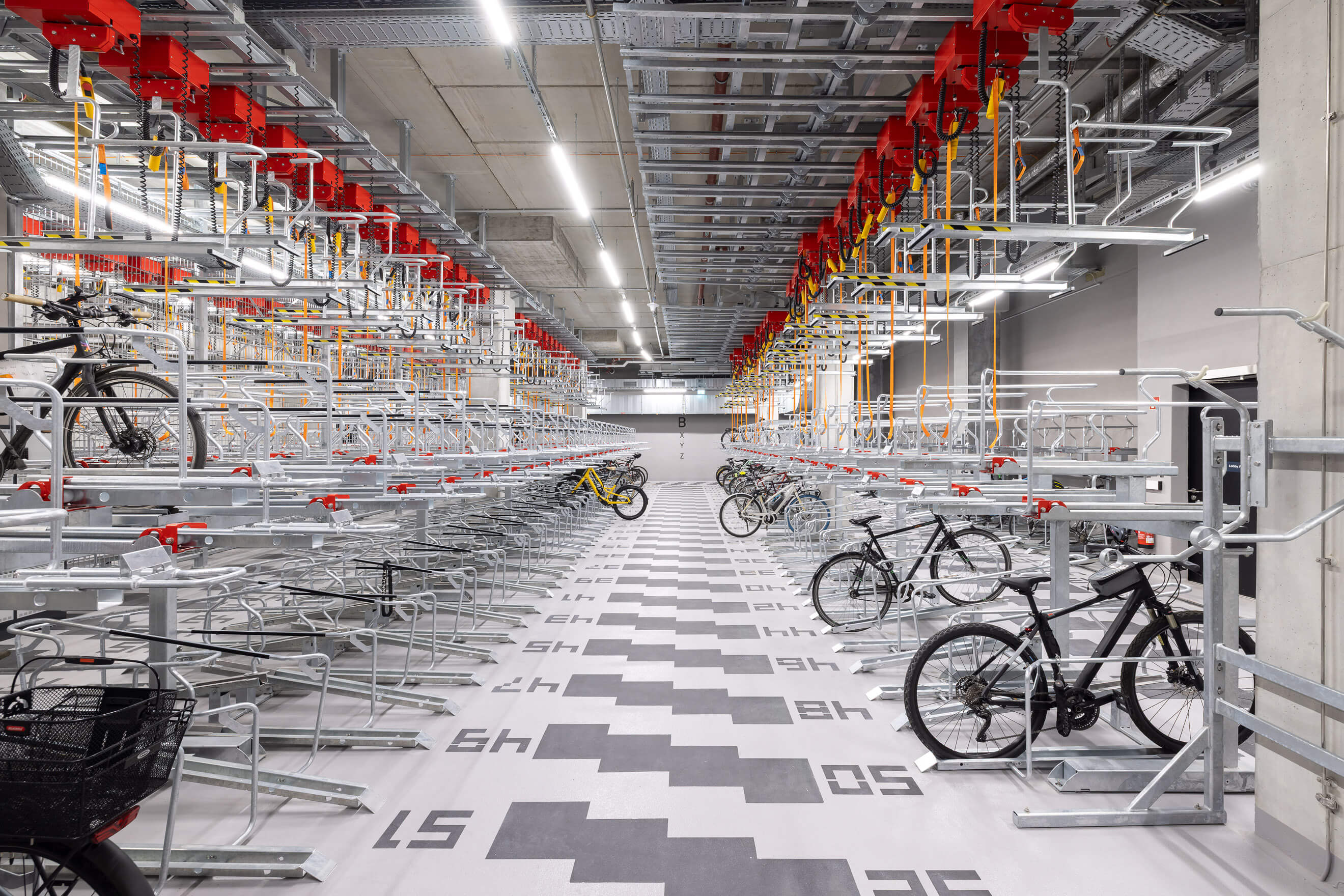 Fahrradparker DREIPLUS 3 Ebenen Parker - DREIPLUS