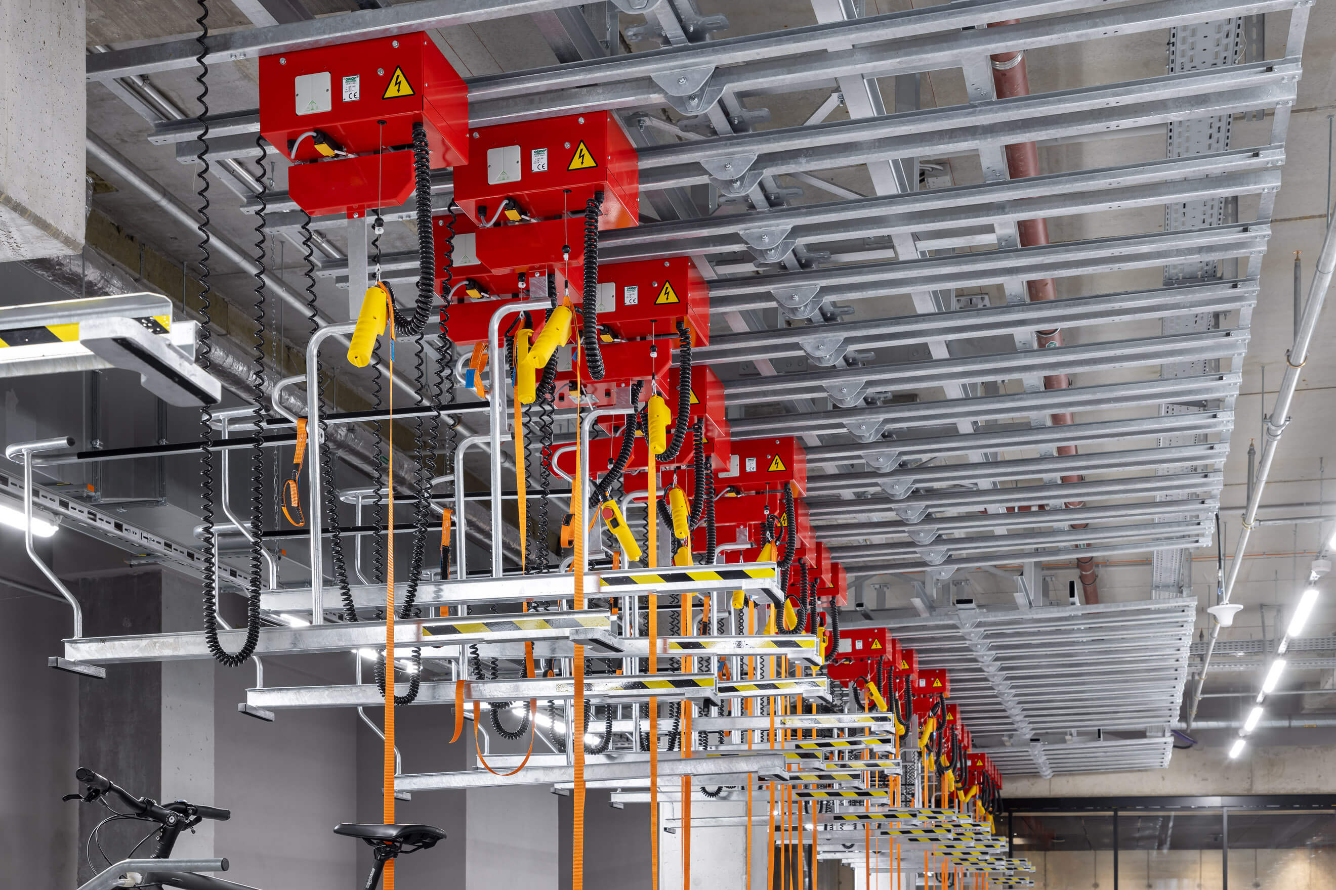 Fahrradparker DREIPLUS 3 Ebenen Parker - DREIPLUS