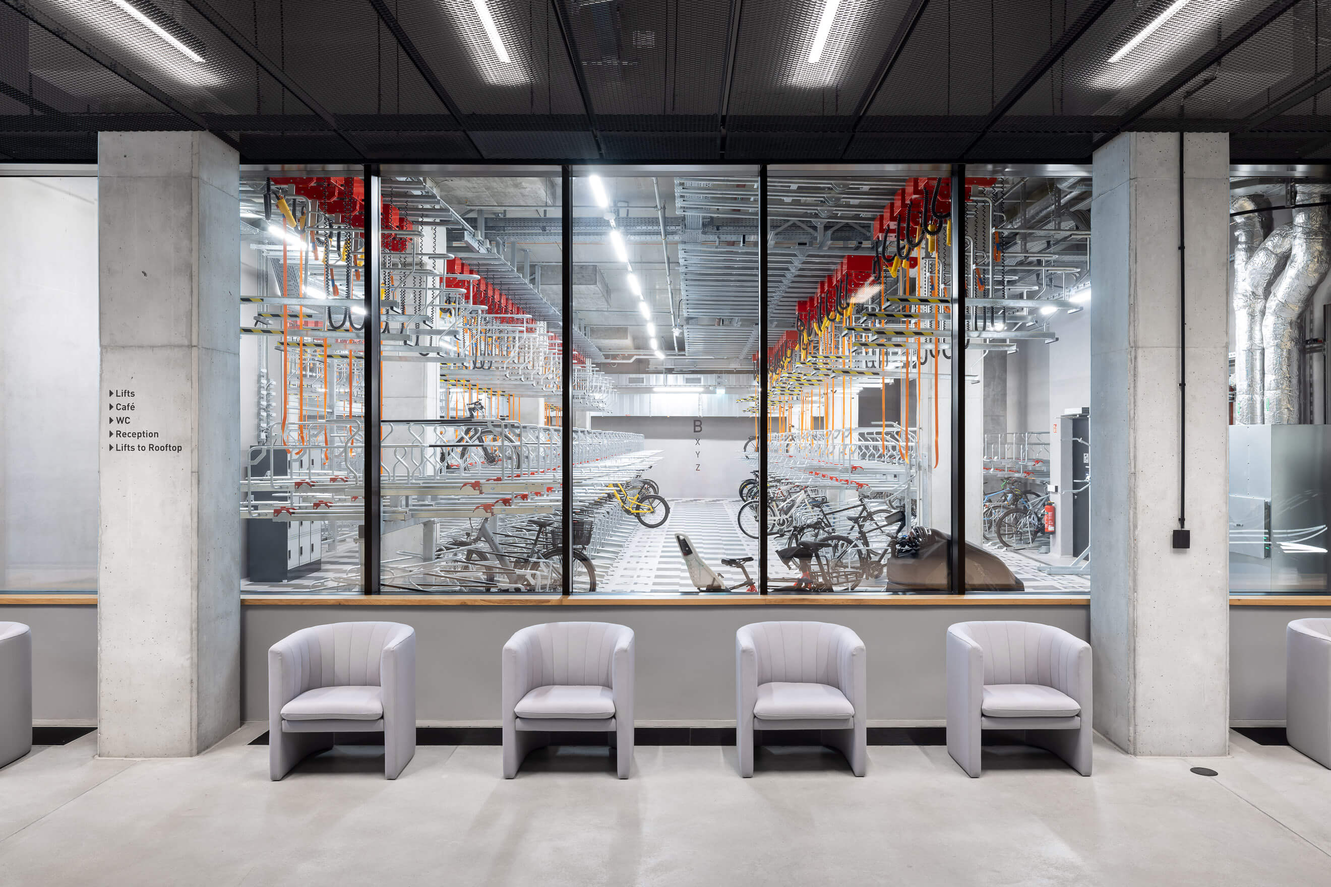 Fahrradparker DREIPLUS 3 Ebenen Parker - DREIPLUS