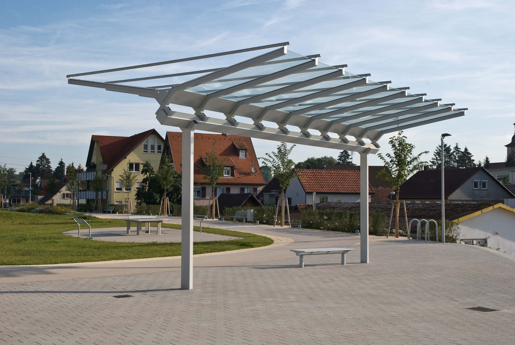 Freiflächenüberdachungen - ELBA