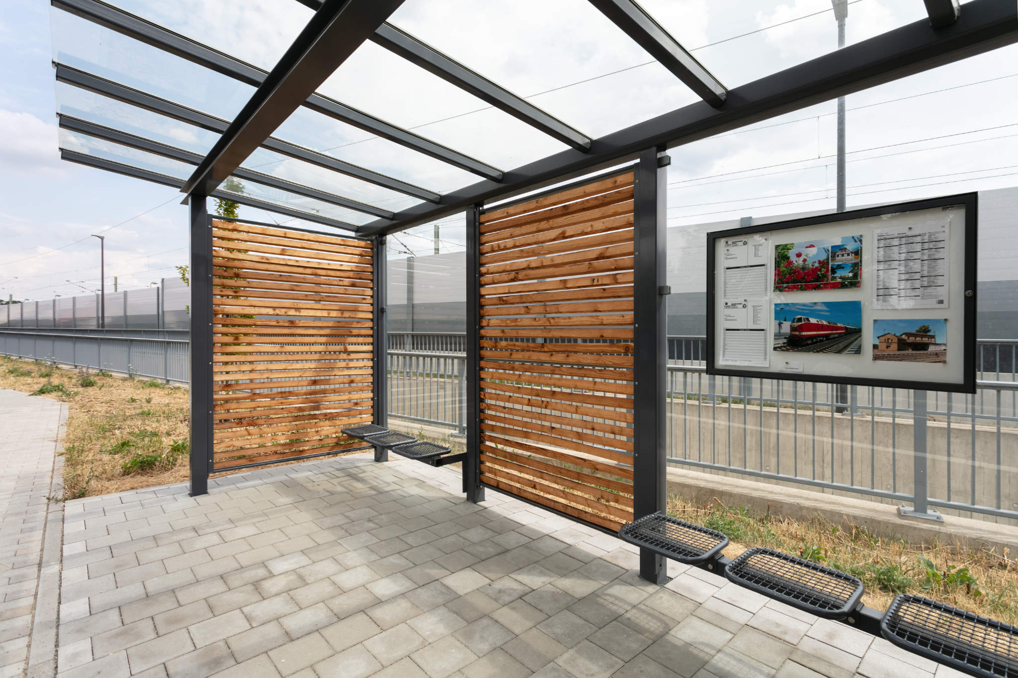 Fahrgastunterstand SEDURA XXL Fahrgastunterstände & Wartehallen - SEDURA XXL