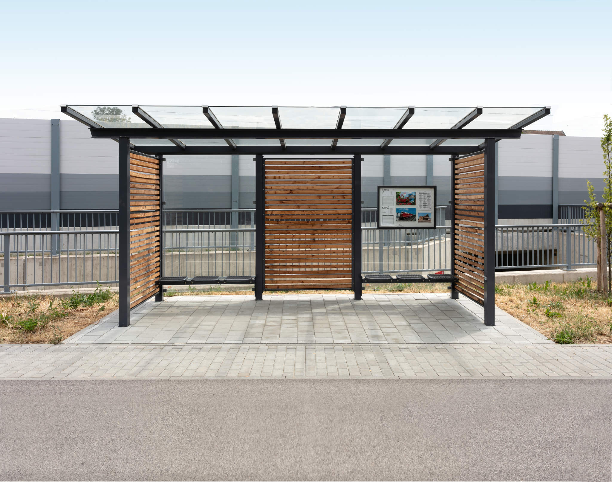 Fahrgastunterstand SEDURA XXL Fahrgastunterstände & Wartehallen - SEDURA XXL