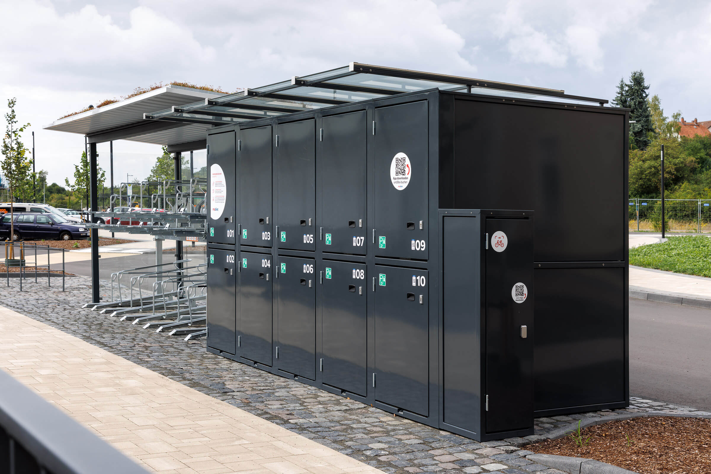 Fahrradboxen & Fahrradgaragen - ARETUS-SMART-BOX