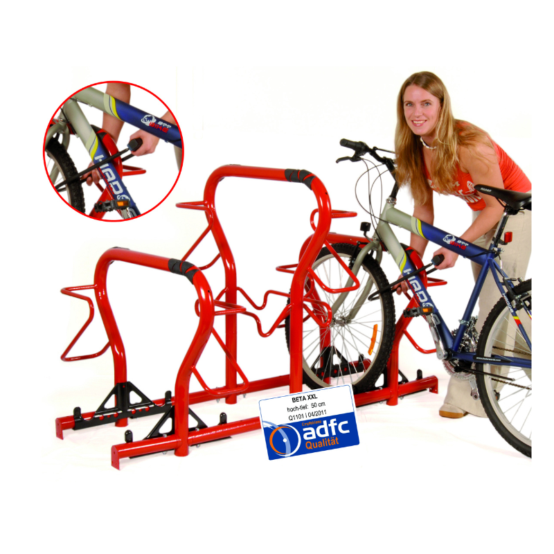Fahrradständer Fahrradparker Beta-XXL, ADFC Zertifiziert Anlehnbügel - BETA-XXL
