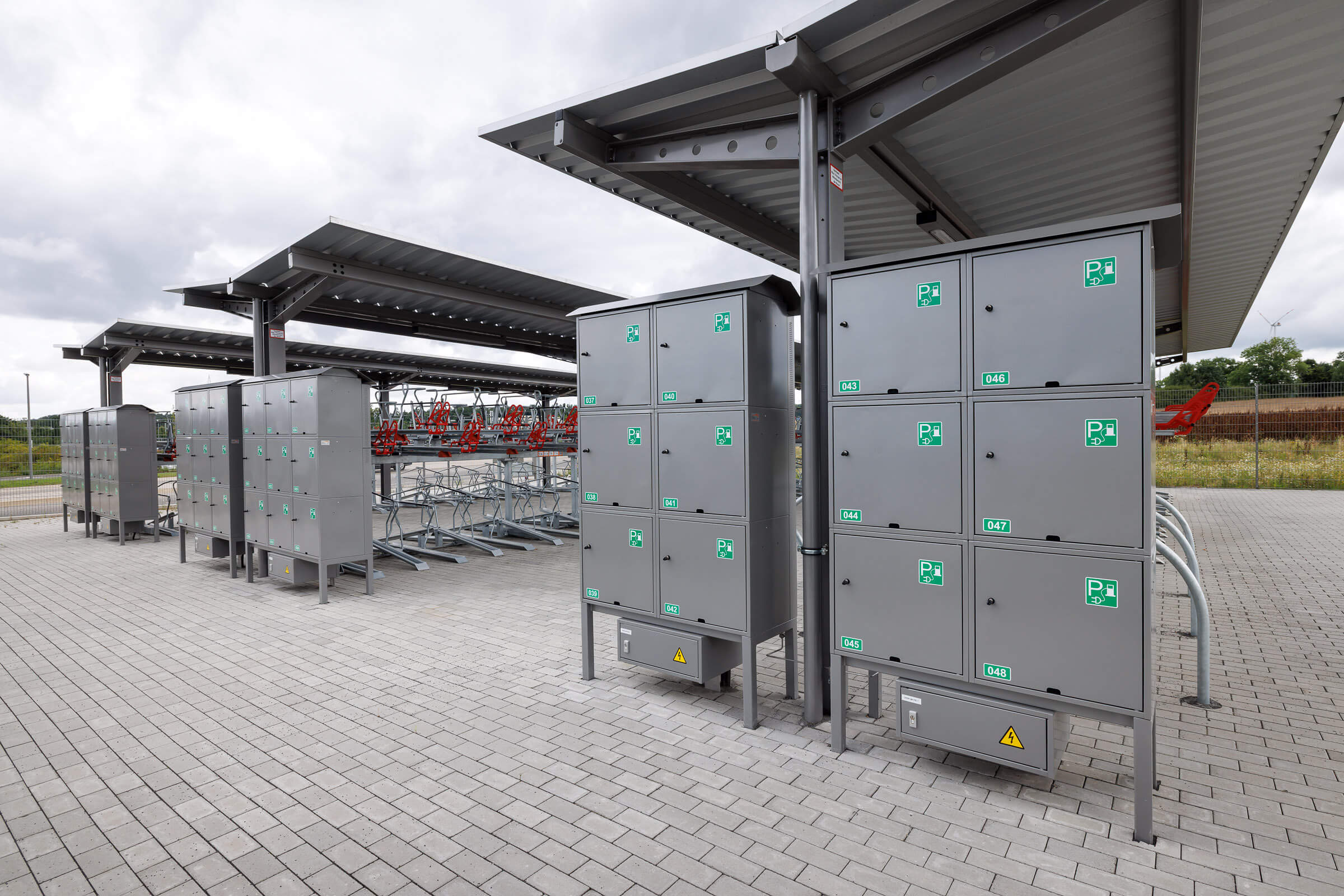 Beta-EnergySafe E-Bike Ladestation Schließfach Schließfachanlagen - BETA-EnergySafe