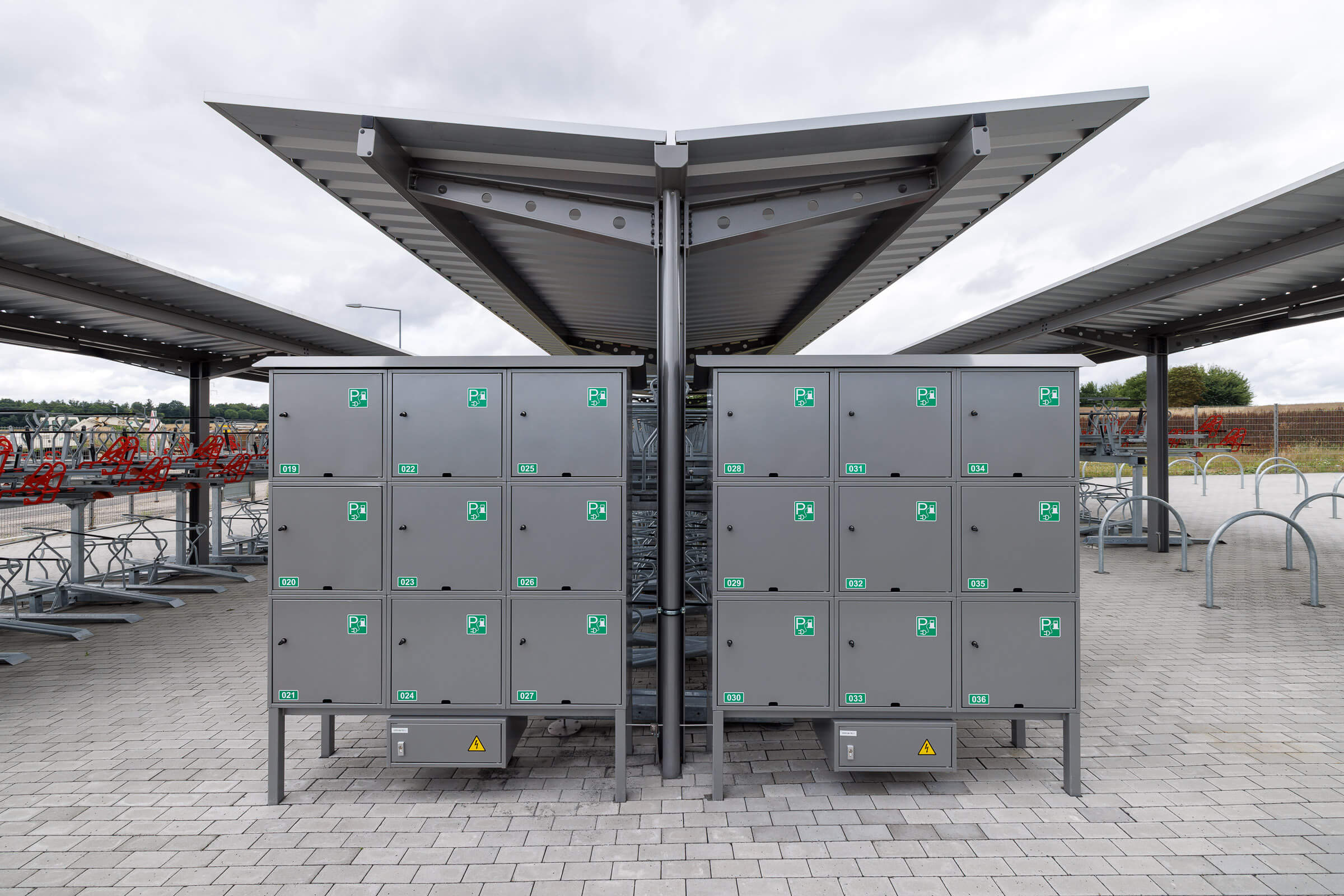 Beta-EnergySafe E-Bike Ladestation Schließfach Schließfachanlagen - BETA-EnergySafe