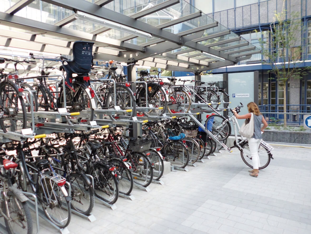 Fahrradständer & Fahrradparker - DOPPELSTOCKPARKER