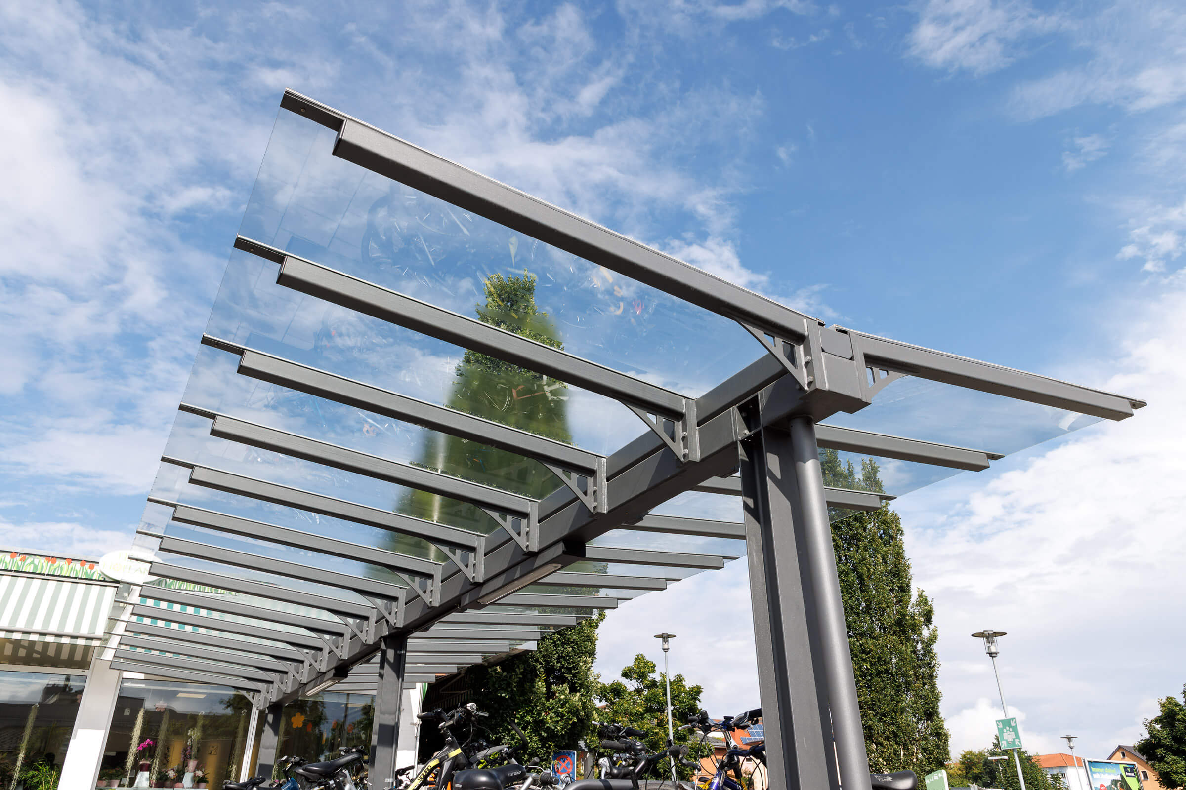 Fahrradüberdachung ATTRAVIA Fahrradüberdachungen - ATTRAVIA