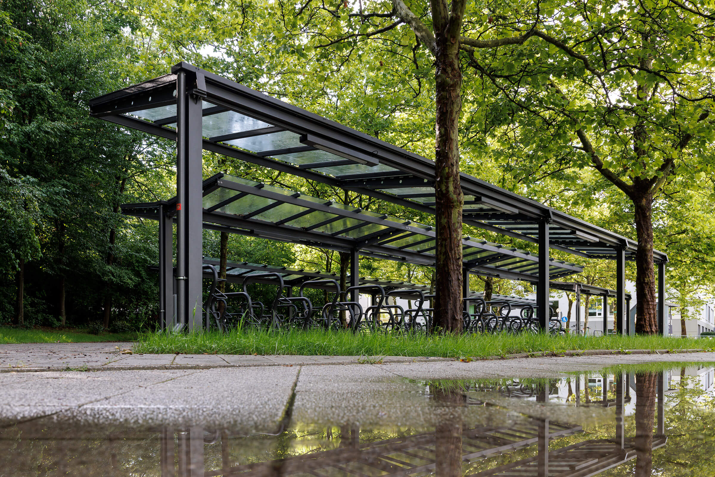 Fahrradüberdachung DOMINO Fahrradüberdachungen - DOMINO