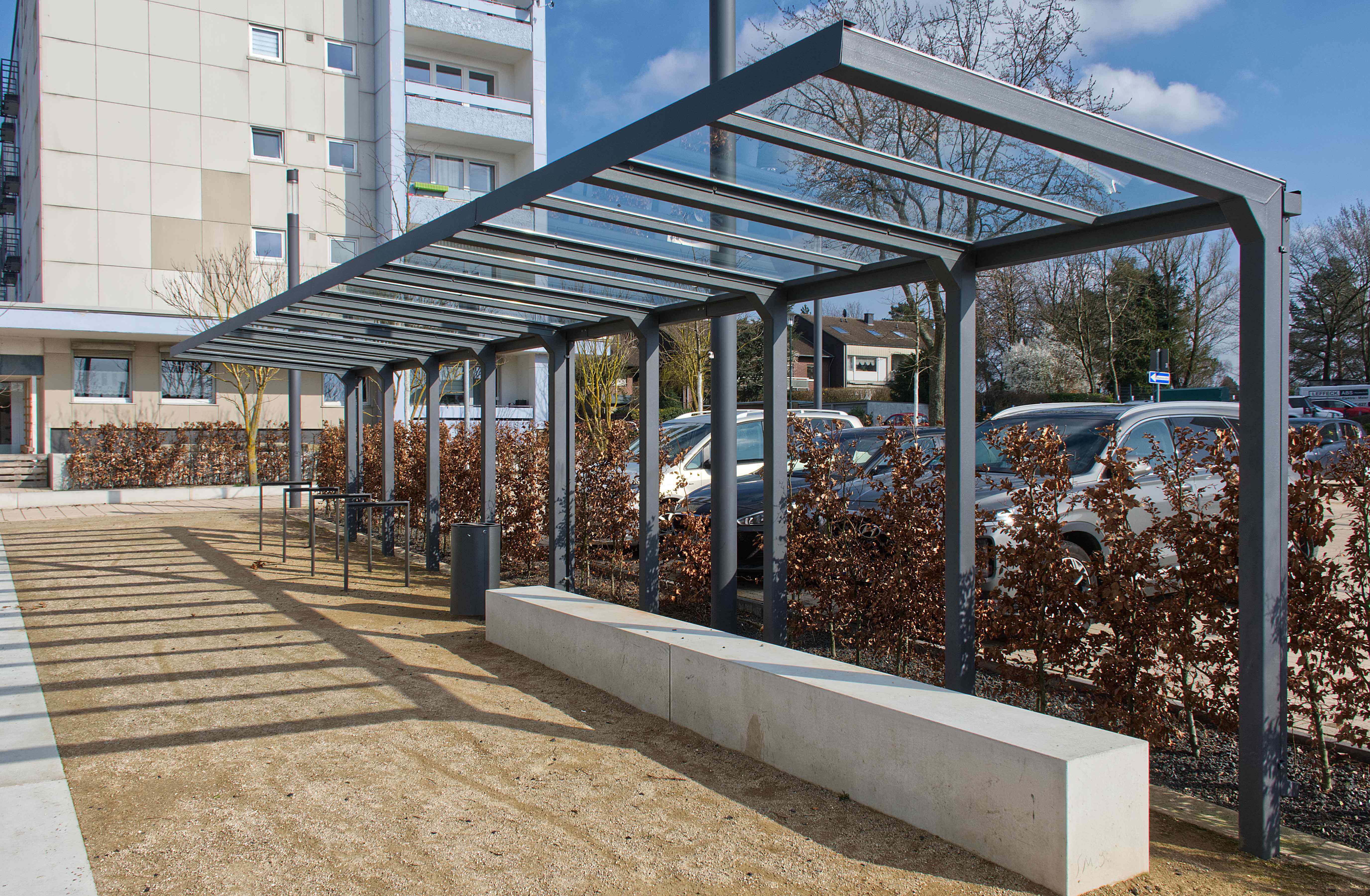 Fahrradüberdachungen - FORTURA