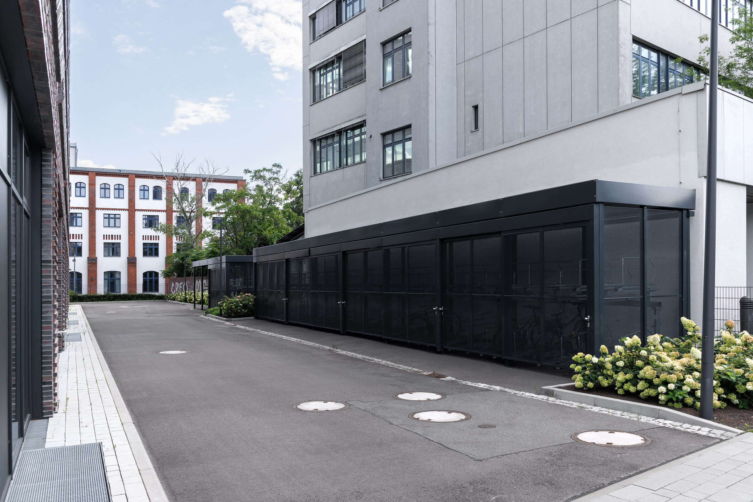 Fahrradüberdachung MULTIVARIA BIKE-DEPOT Fahrradeinhausungen - MULTIVARIA BIKE-DEPOT