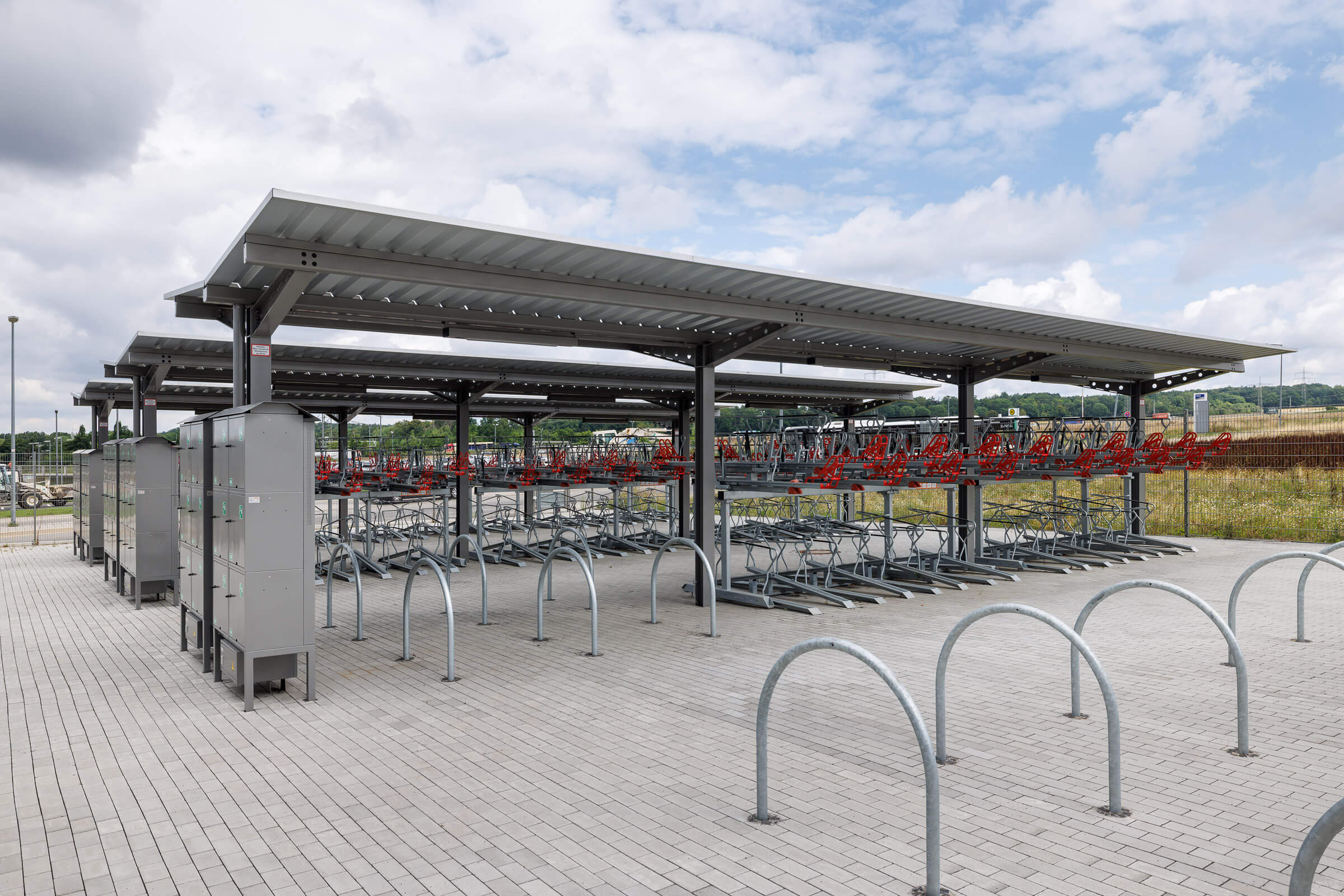 Fahrradüberdachungen - OPTURA