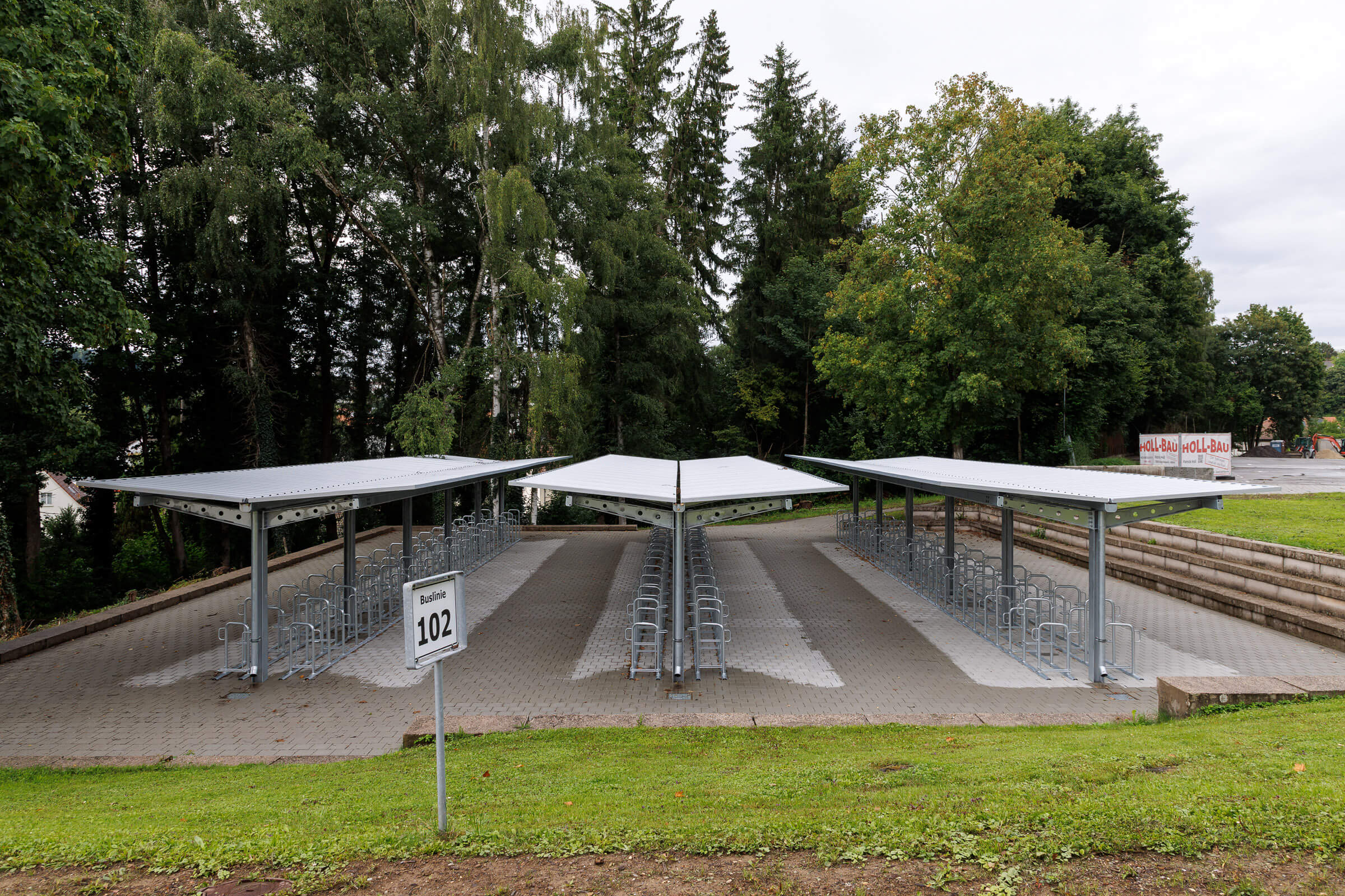 Fahrradüberdachungen - OPTURA