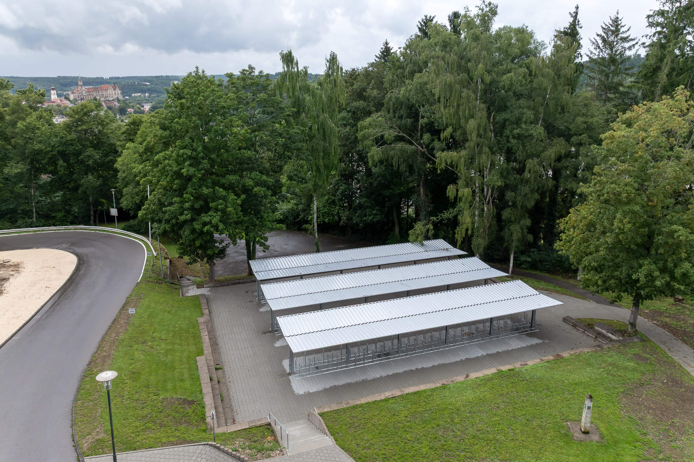 Fahrradüberdachungen - OPTURA