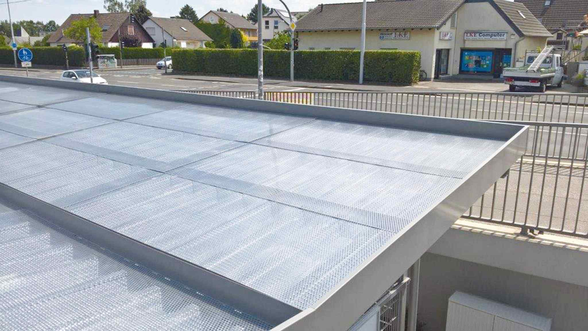 Fahrradüberdachungen - FLACH & GRÜN