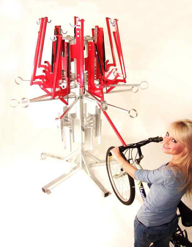 Fahrradständer LIFT-Karussell Senkrechtparker - LIFT-Karussell