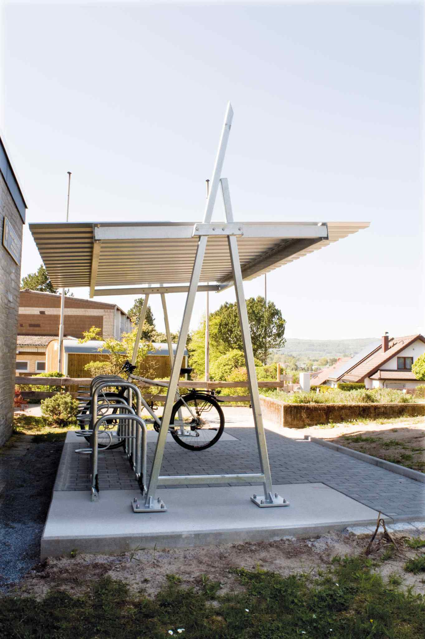 Fahrradüberdachung MALLORCA Fahrradüberdachungen - MALLORCA