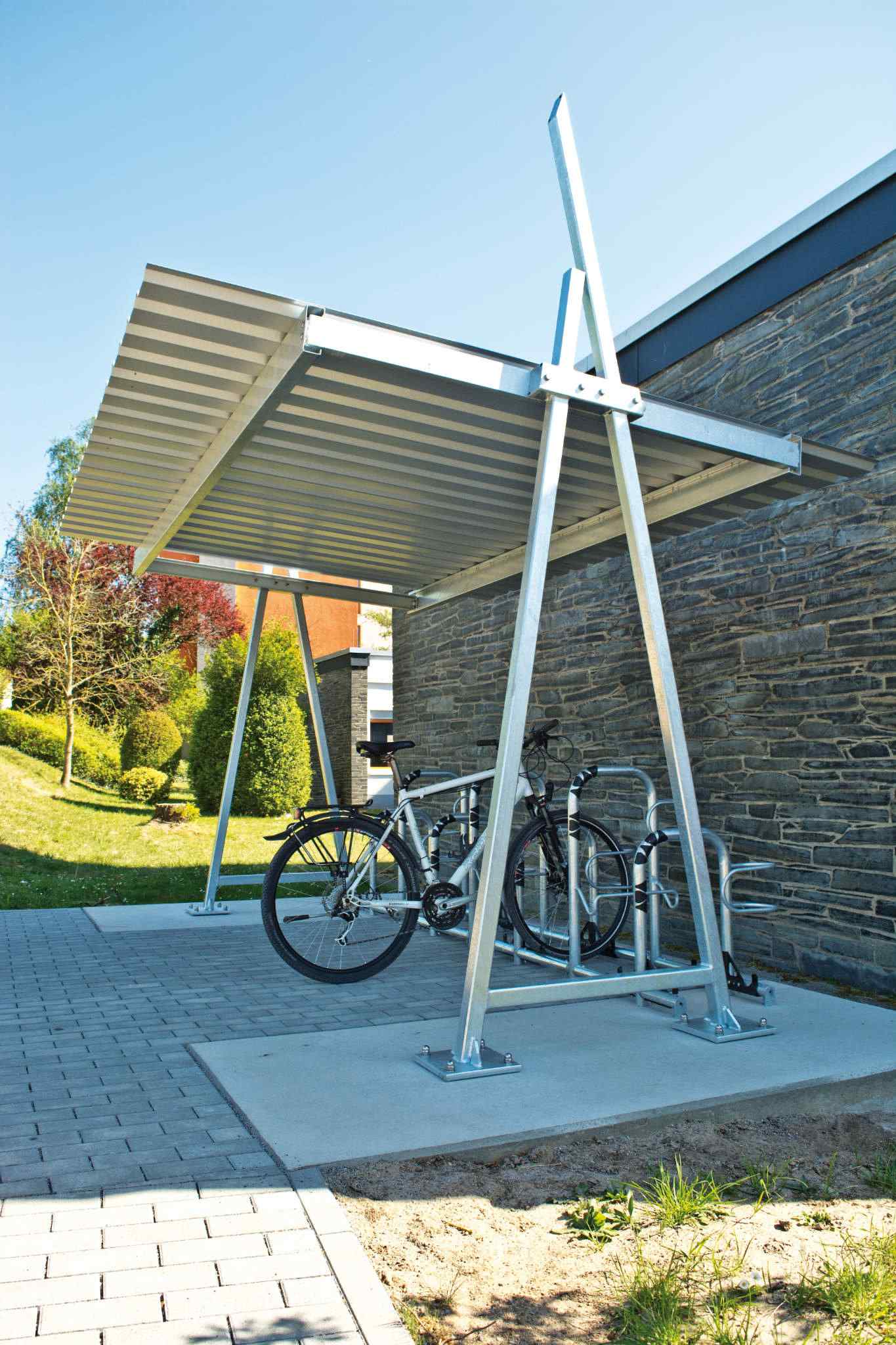 Fahrradüberdachung MALLORCA Fahrradüberdachungen - MALLORCA