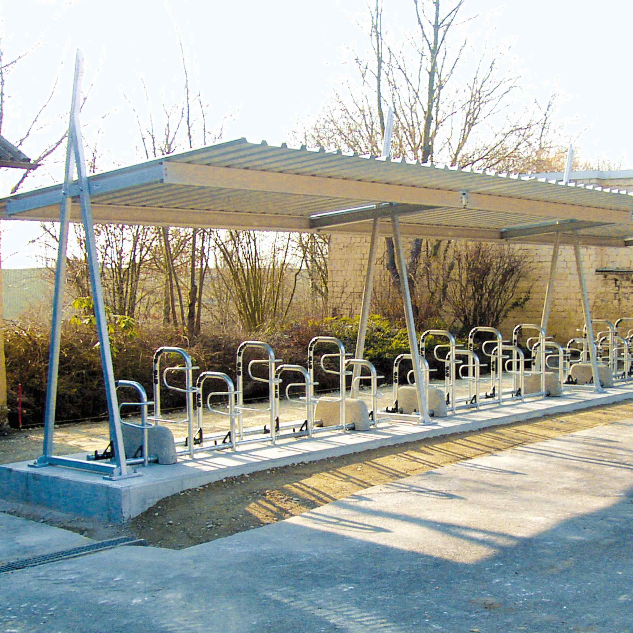 Fahrradüberdachung MALLORCA Fahrradüberdachungen - MALLORCA