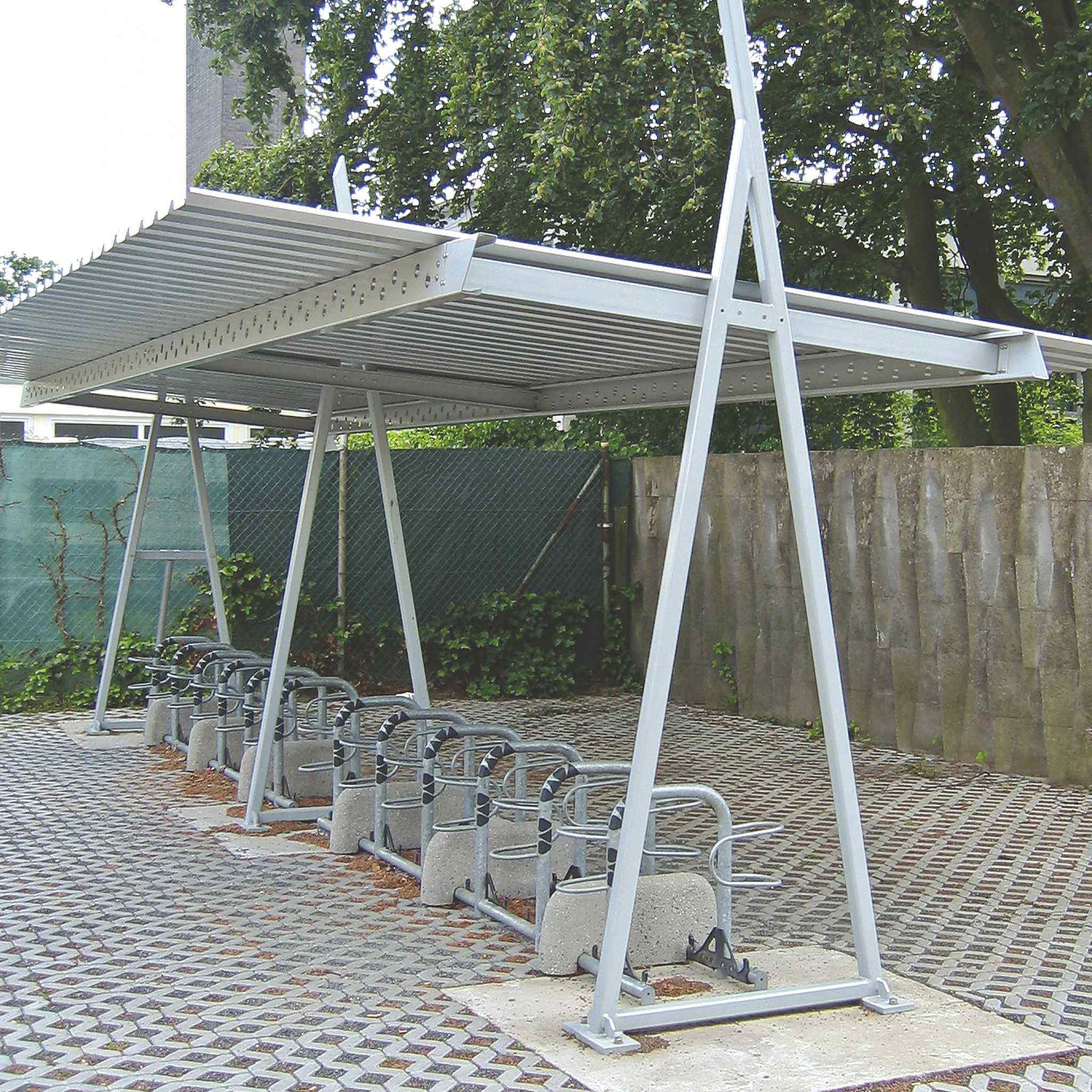 Fahrradüberdachung MALLORCA Fahrradüberdachungen - MALLORCA