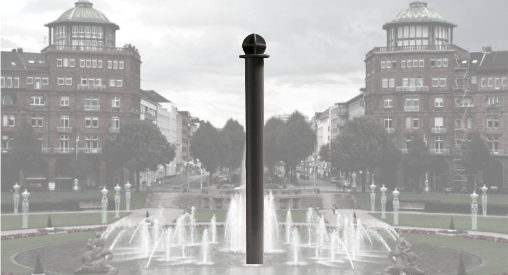 Absperrpoller - MANNHEIM