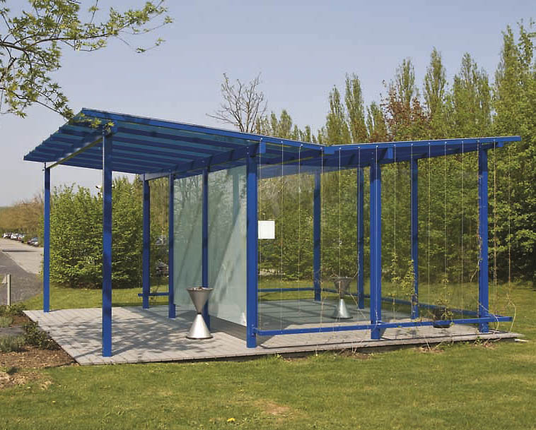 Raucherunterstand MAURITIUS Raucherunterstände & Raucherüberdachungen - MAURITIUS