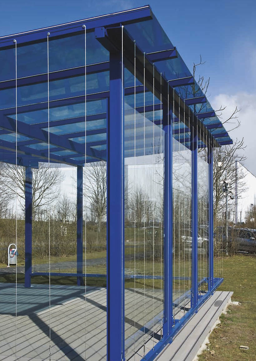 Raucherunterstand MAURITIUS Raucherunterstände & Raucherüberdachungen - MAURITIUS