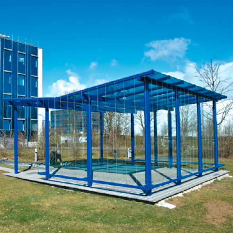 Raucherunterstand MAURITIUS Raucherunterstände & Raucherüberdachungen - MAURITIUS