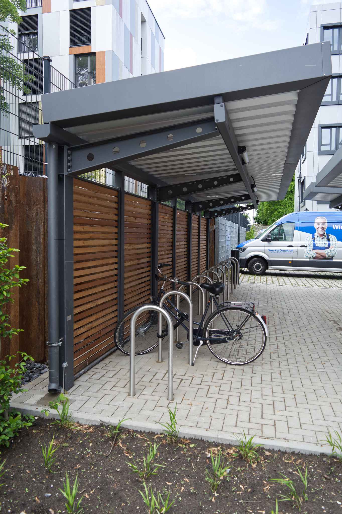 Fahrradüberdachungen - OPTURA