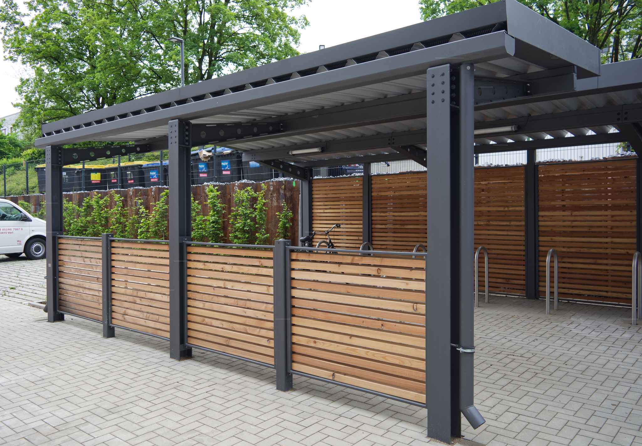 Fahrradüberdachungen - OPTURA