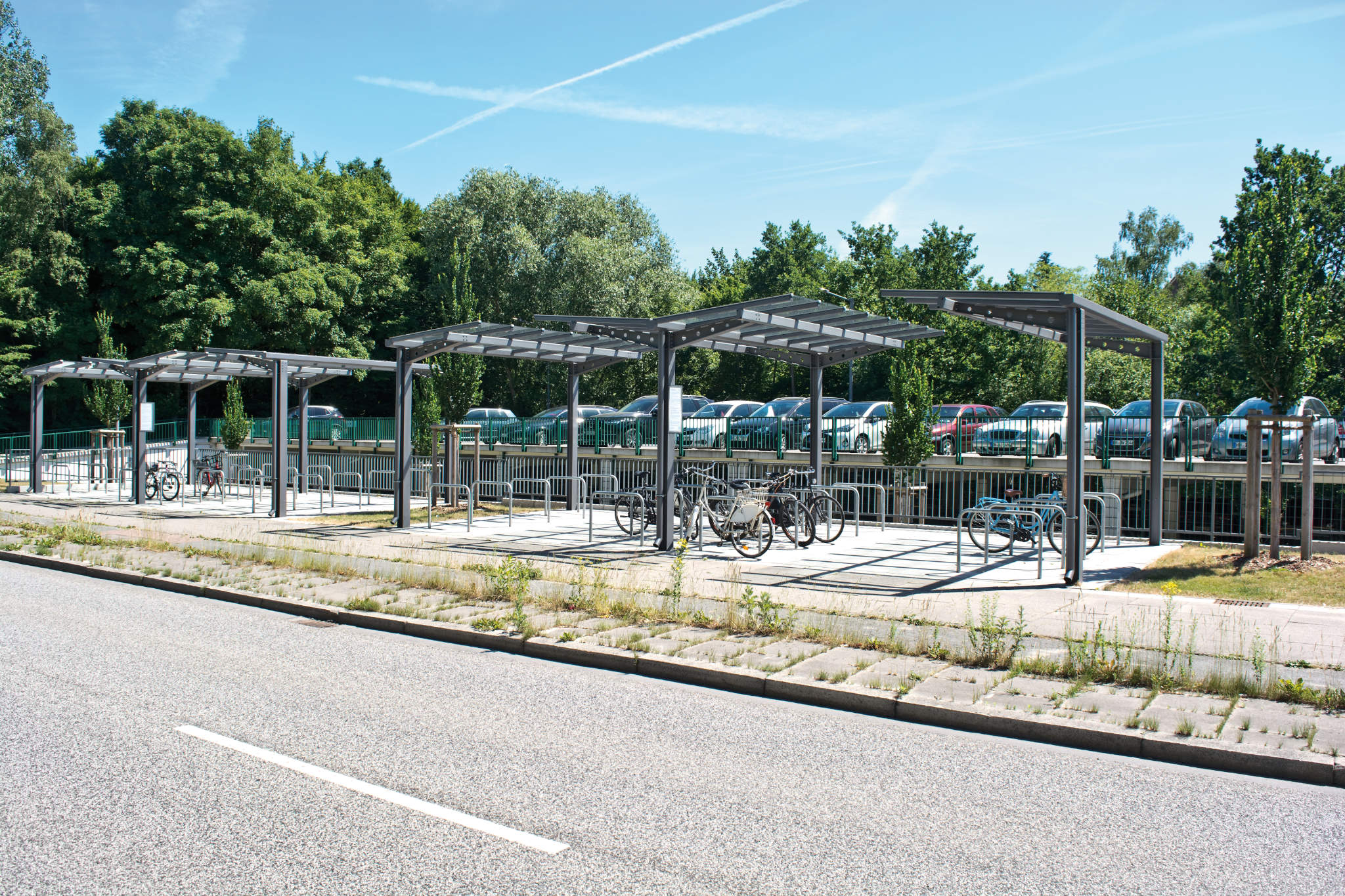 Fahrradüberdachungen - OPTURA