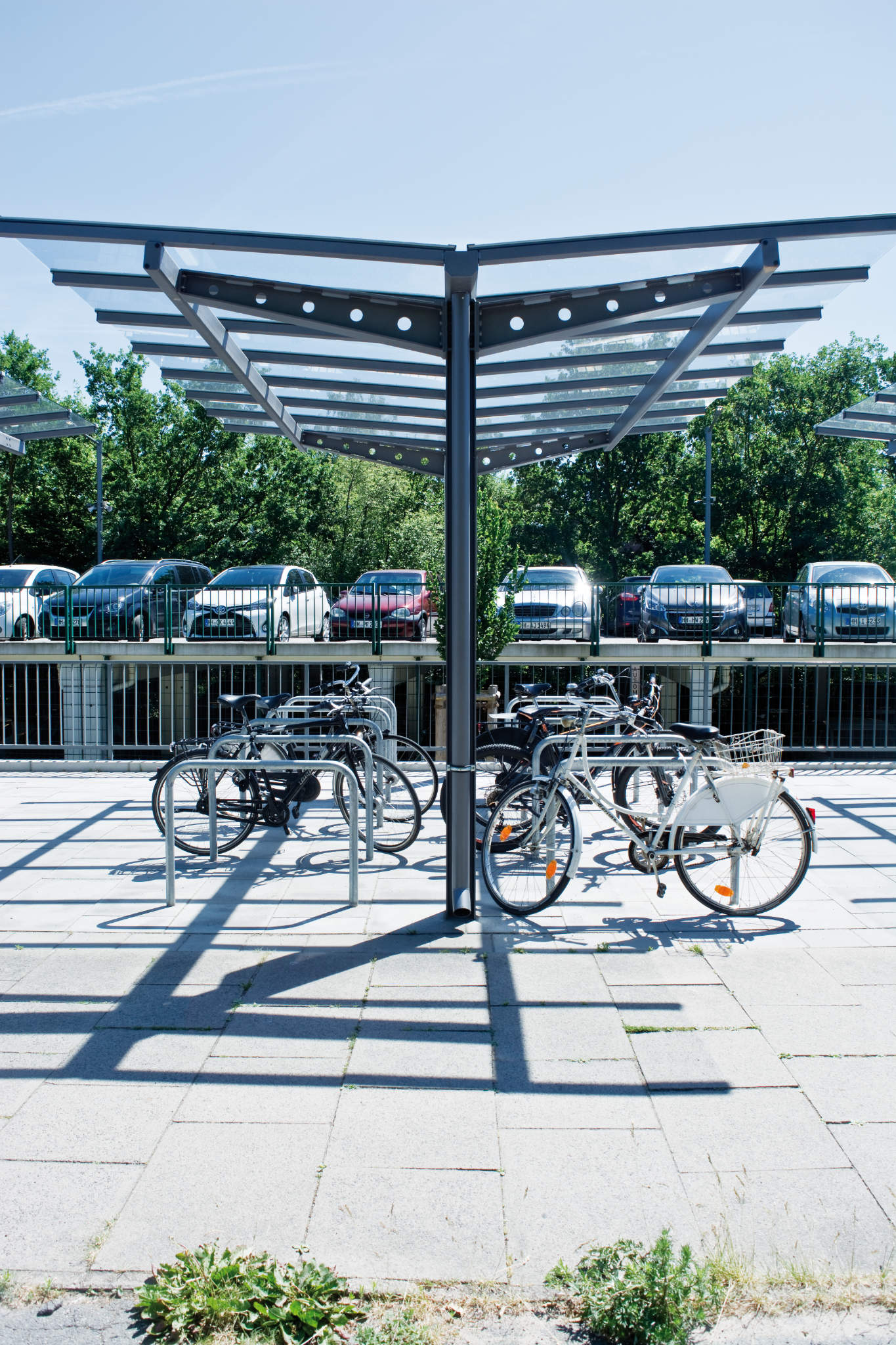 Fahrradüberdachungen - OPTURA