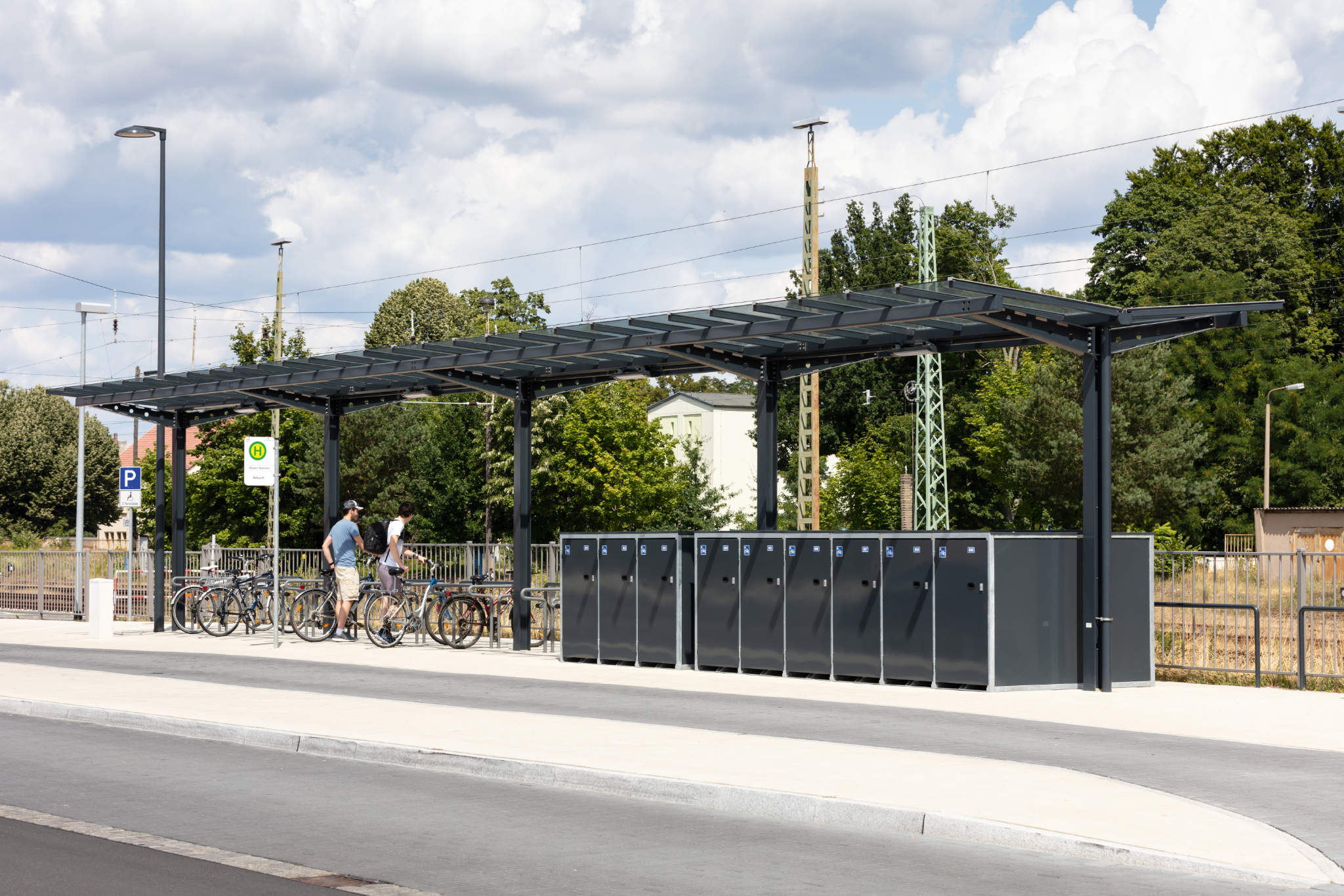Fahrradüberdachungen - OPTURA