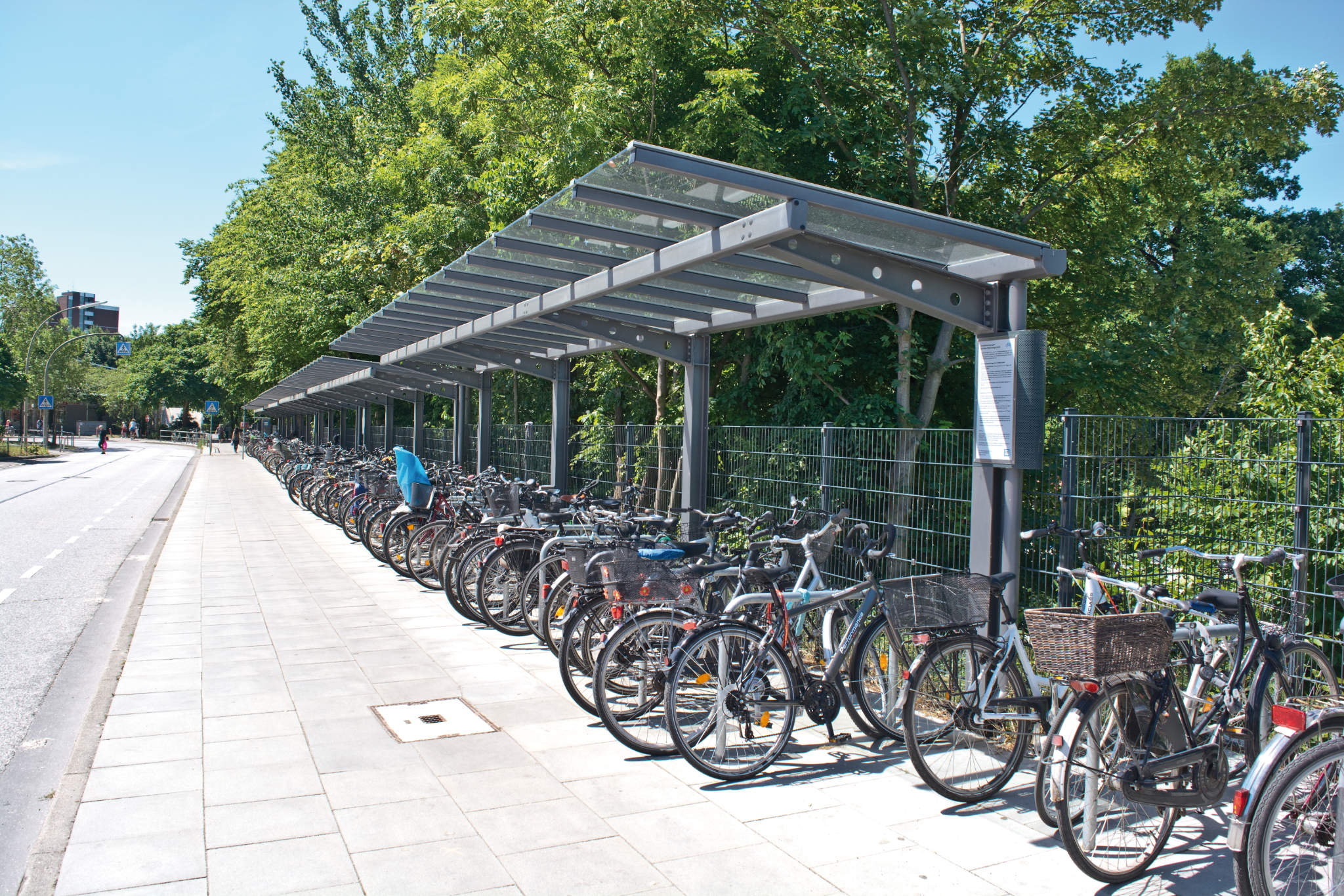 Fahrradüberdachungen - OPTURA