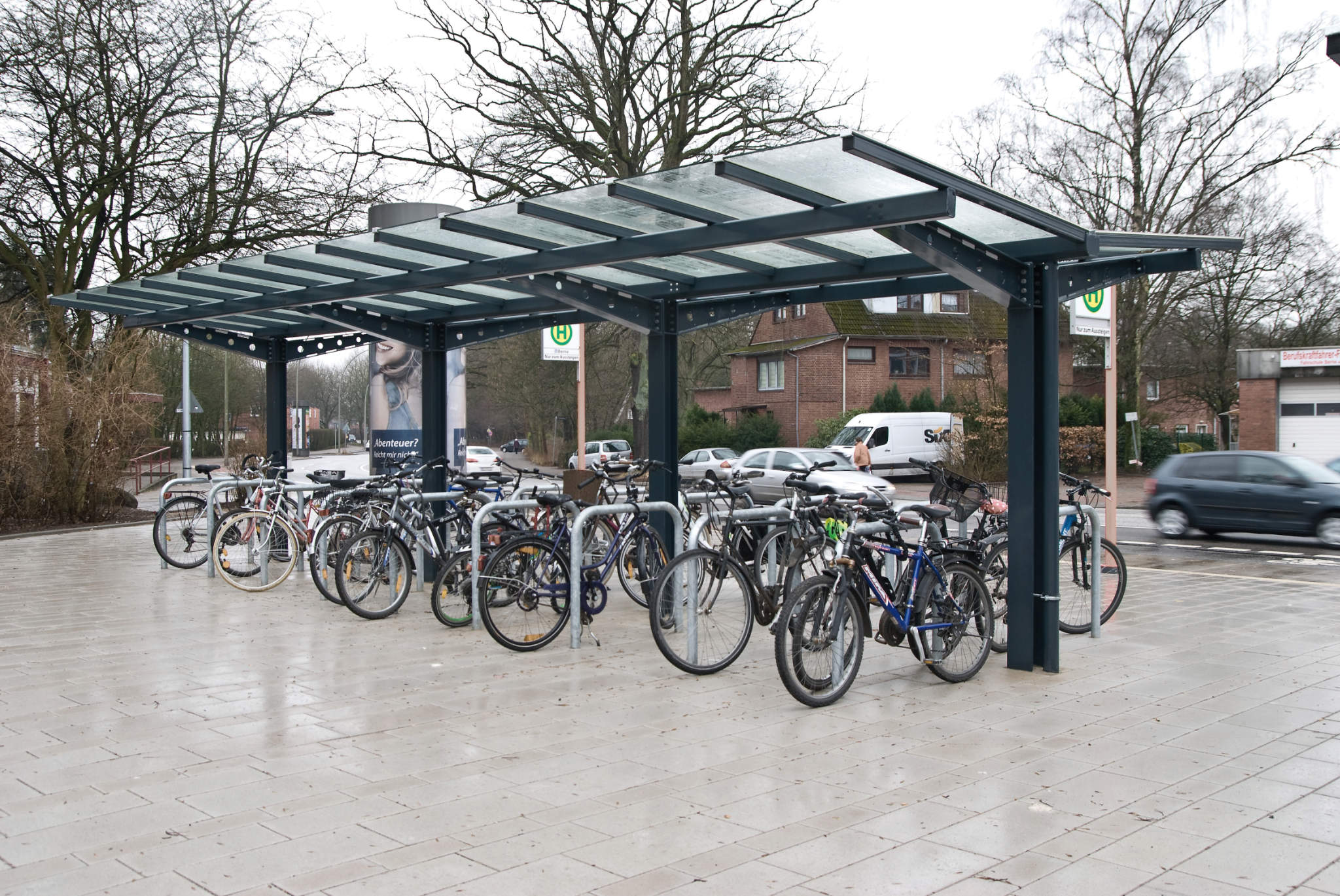 Fahrradüberdachungen - OPTURA