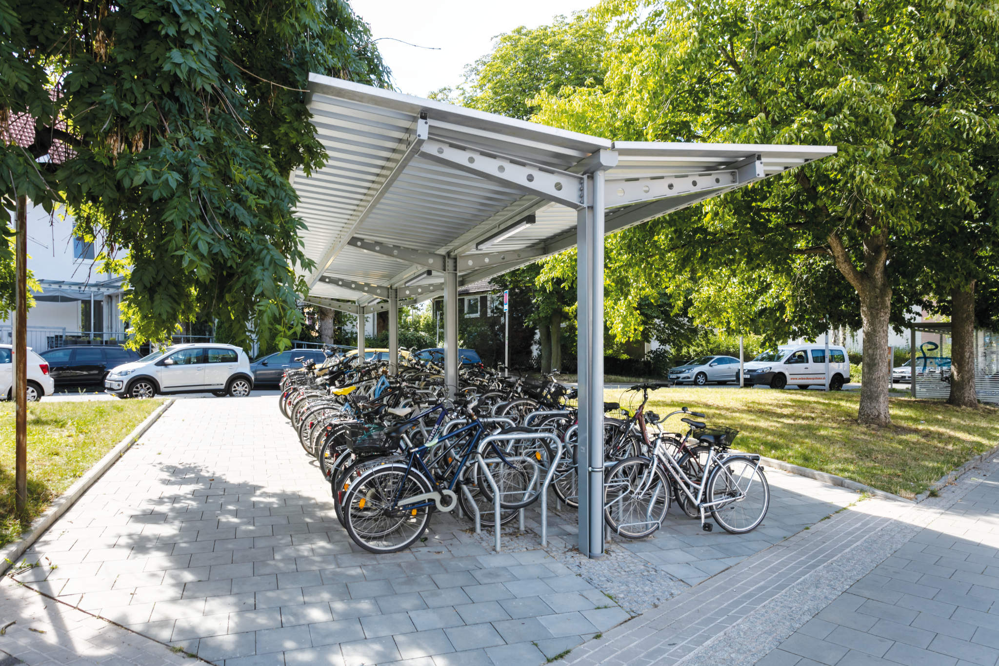 Fahrradüberdachungen - OPTURA