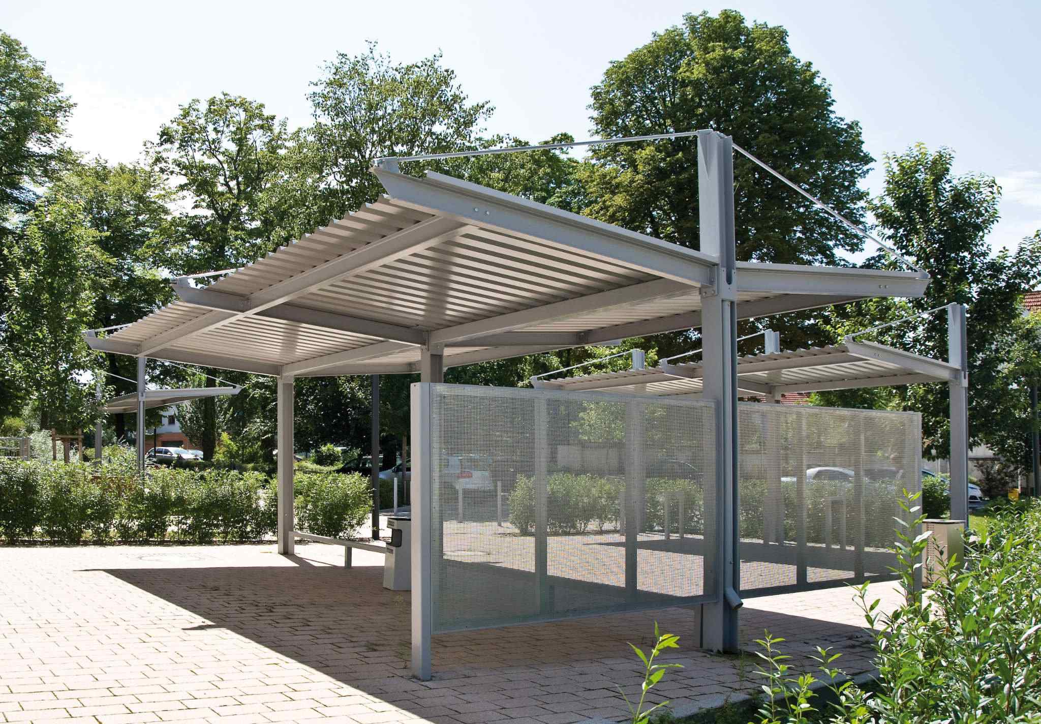 Fahrradüberdachungen - PYLON