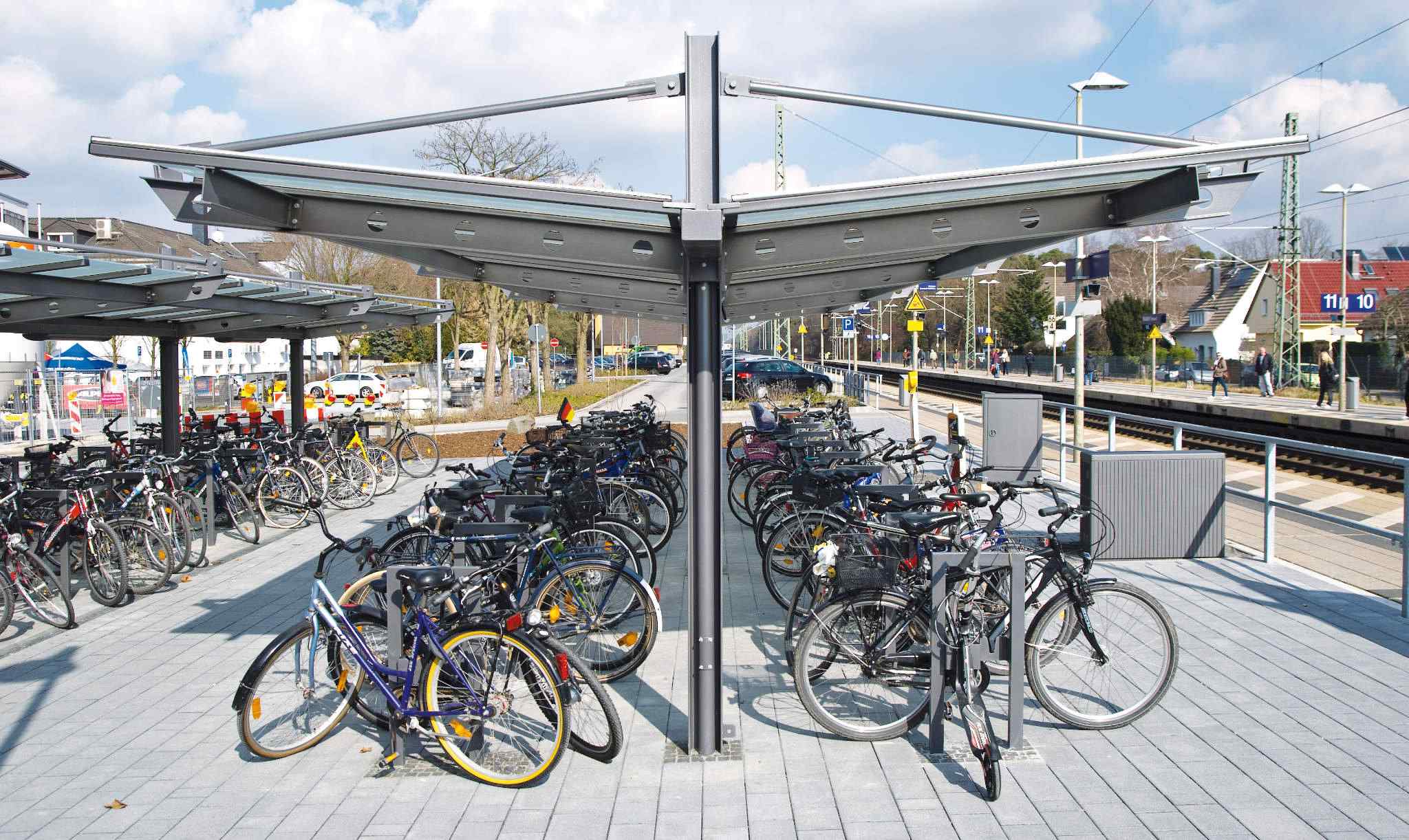 Fahrradüberdachungen - PYLON