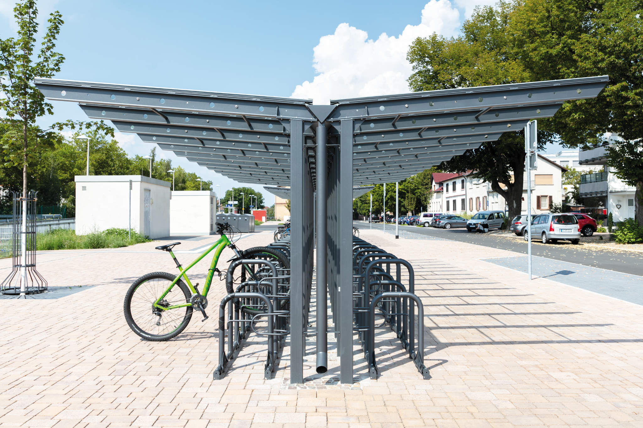 Fahrradüberdachung QUATTURA Fahrradüberdachungen - QUATTURA