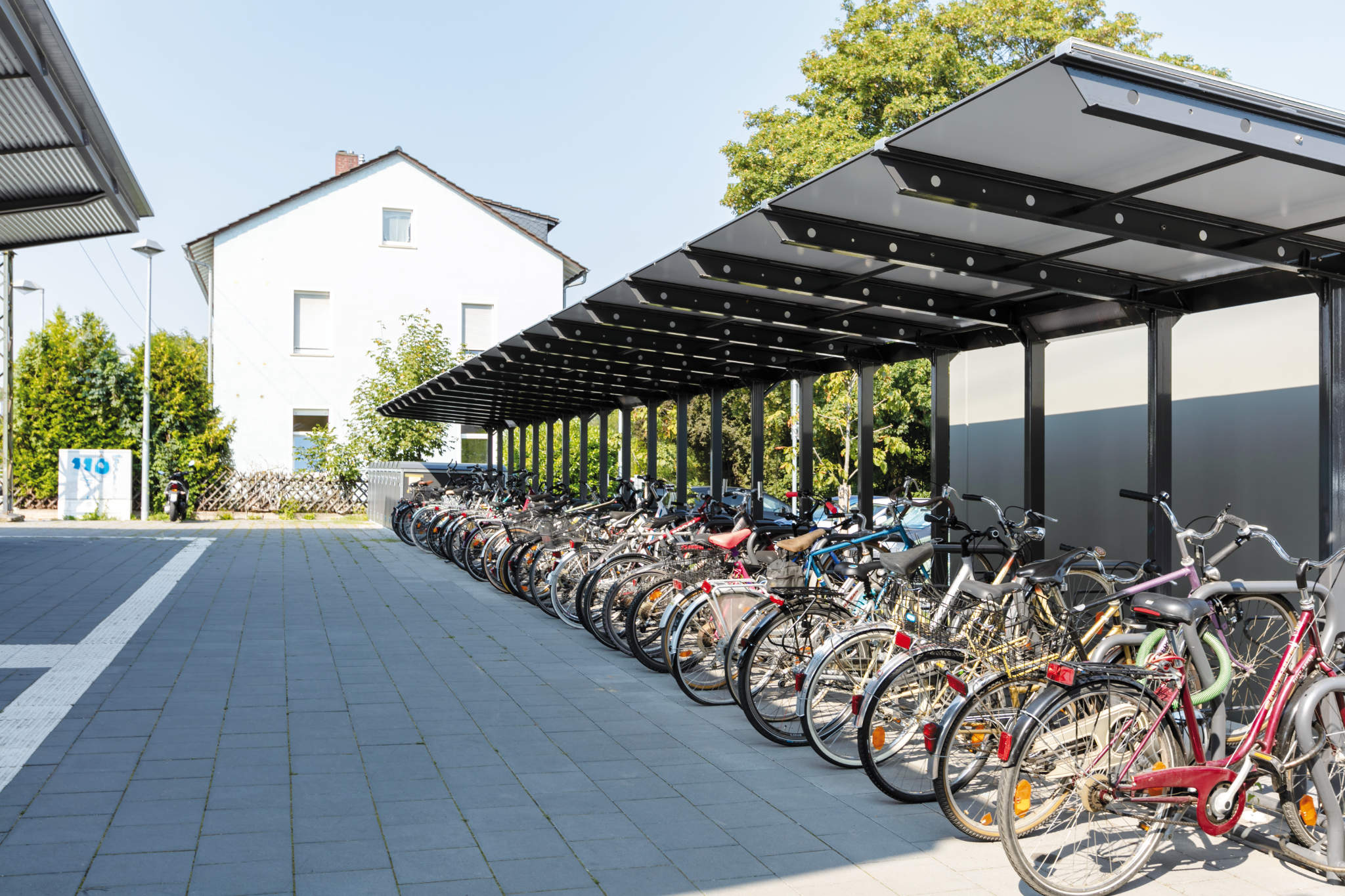 Fahrradüberdachung QUATTURA Fahrradüberdachungen - QUATTURA