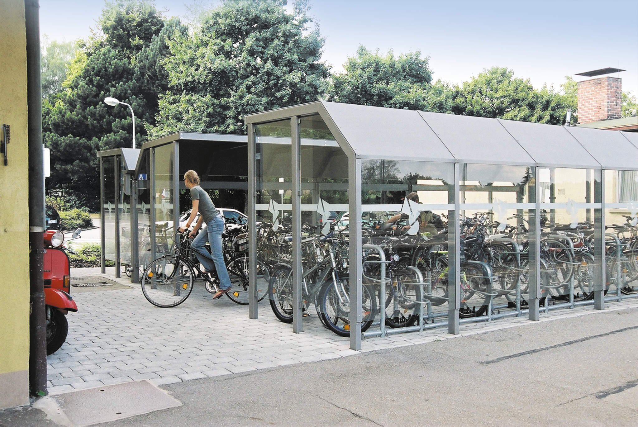 Fahrradüberdachung RATIO Fahrradüberdachungen - RATIO