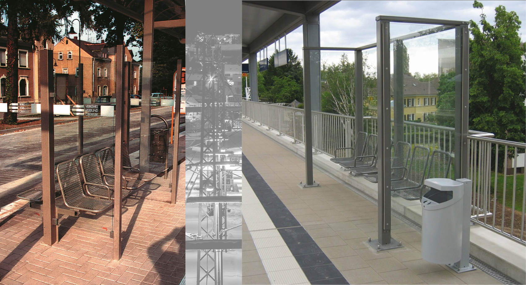 Fahrgastunterstände & Wartehallen - FAHRGASTZONEN